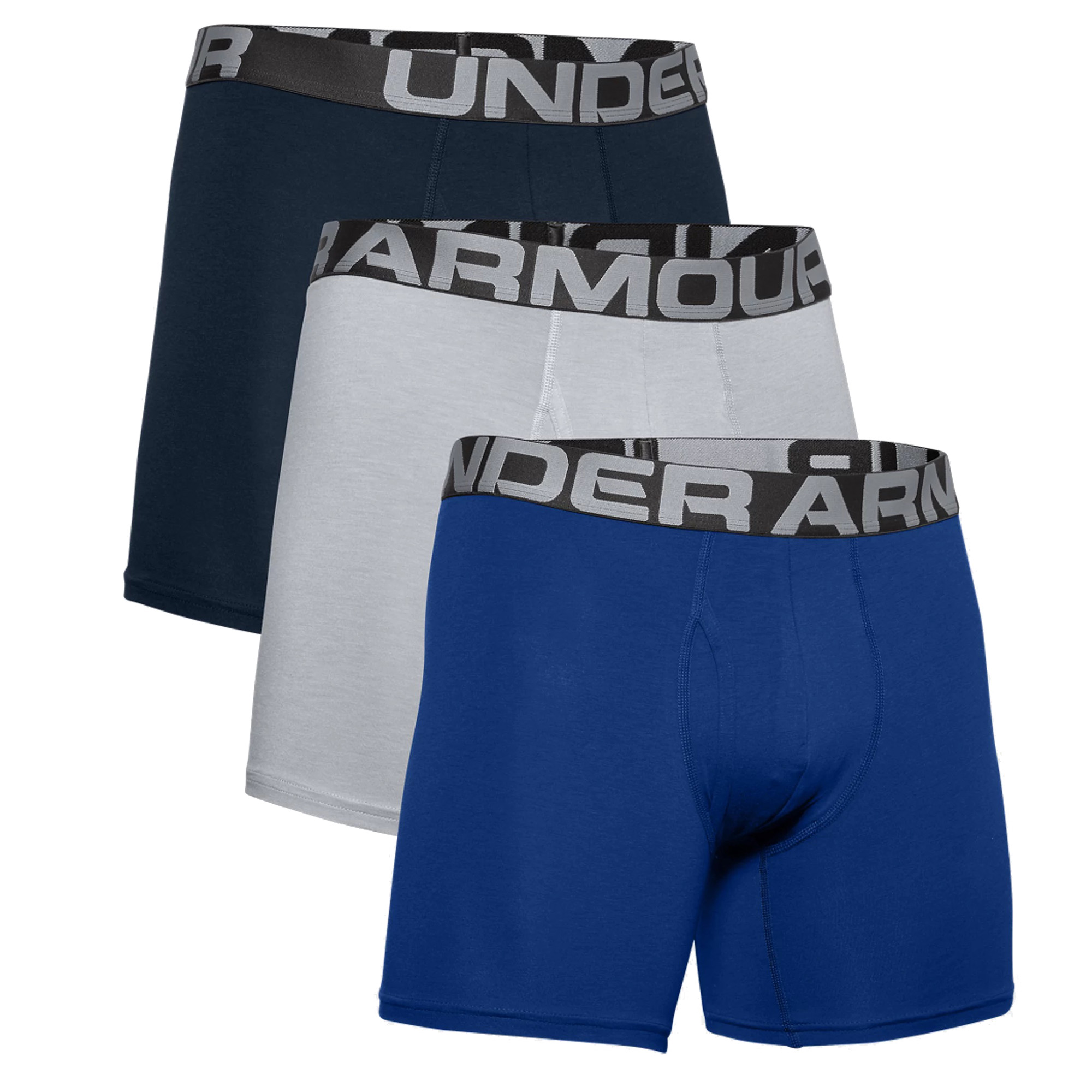 Under Armour Boxerjock 6 Zoll Boxershort 3 er Pack Herren Unterhose Shorts