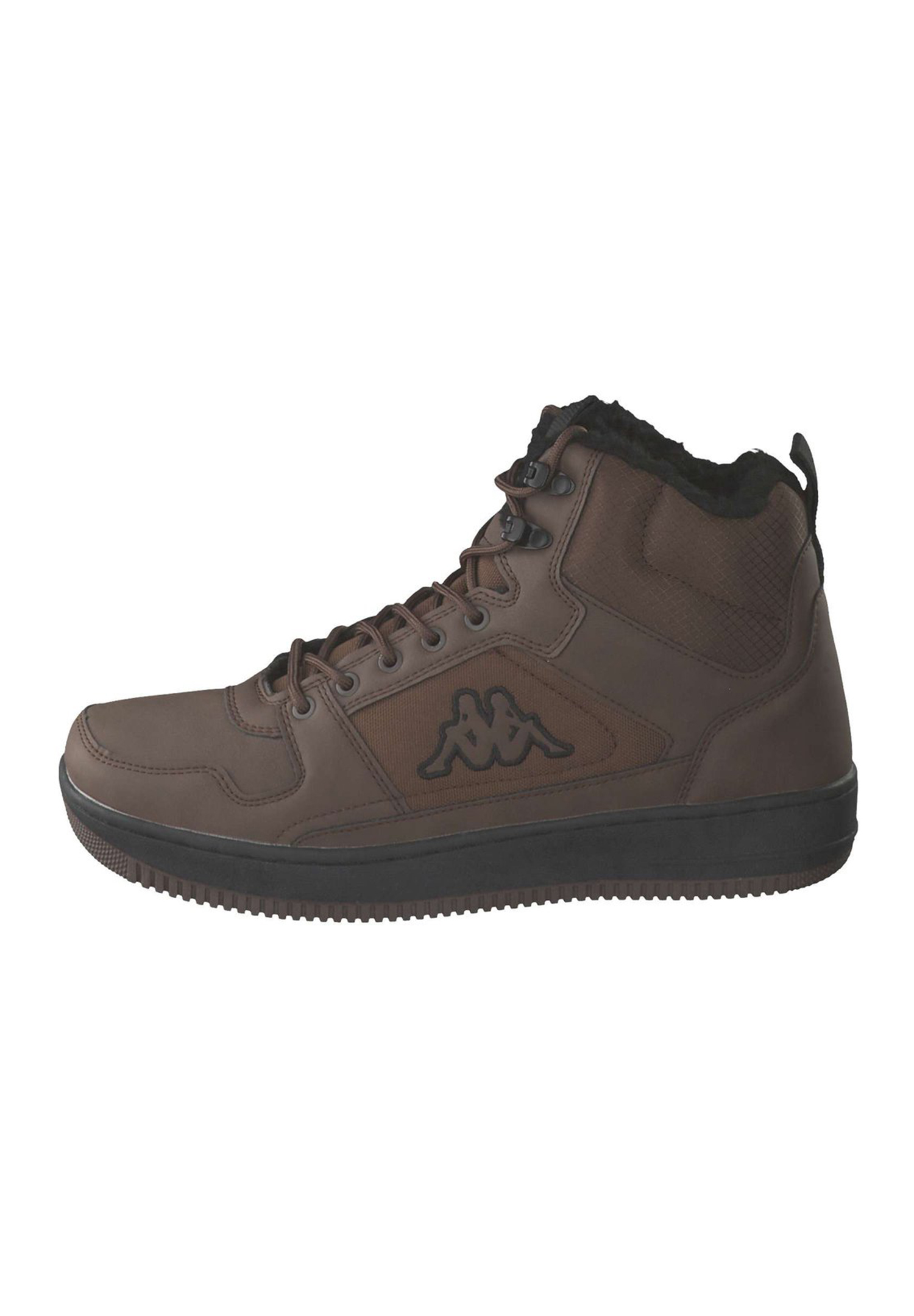 Kappa Herren Sneaker Schuhe High Top gefüttert Stylecode 243046FUR 5011 braun  