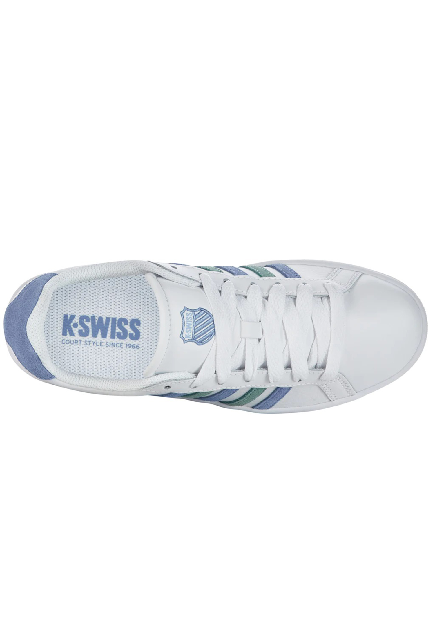K-SWISS Court Tiebreak Damen Sneaker 97011-943-M weiss blau