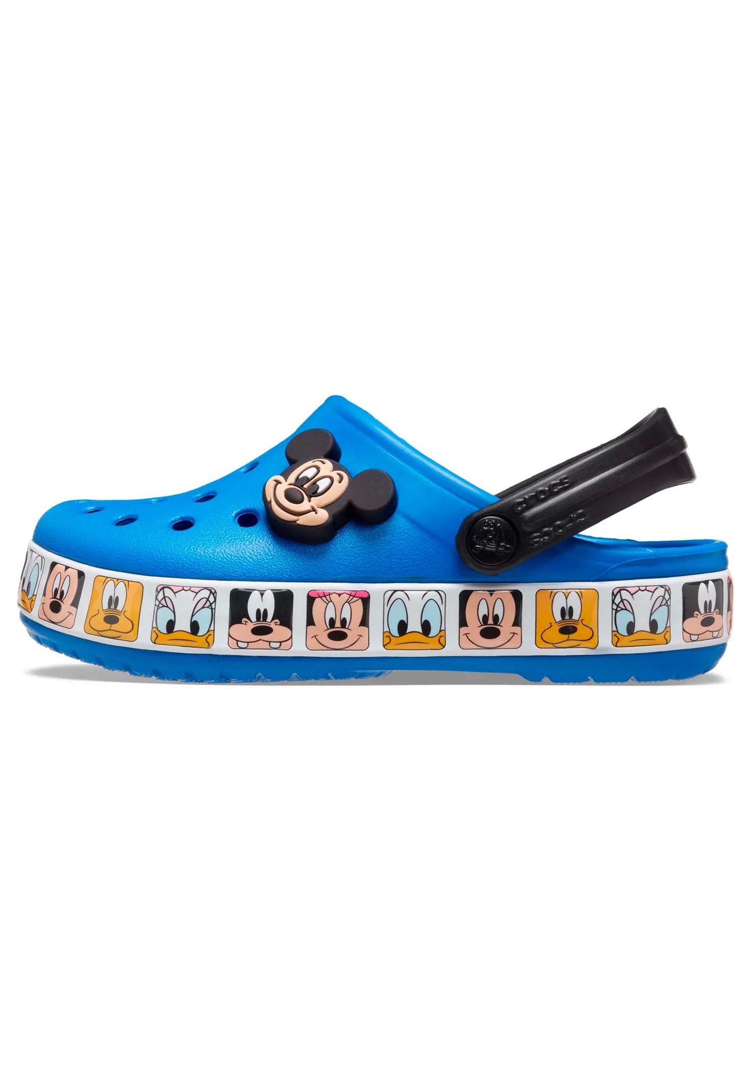 Crocs Kids Fun Lab Mickey Mouse Band Clog T Sandale Schuhe 207718 blau