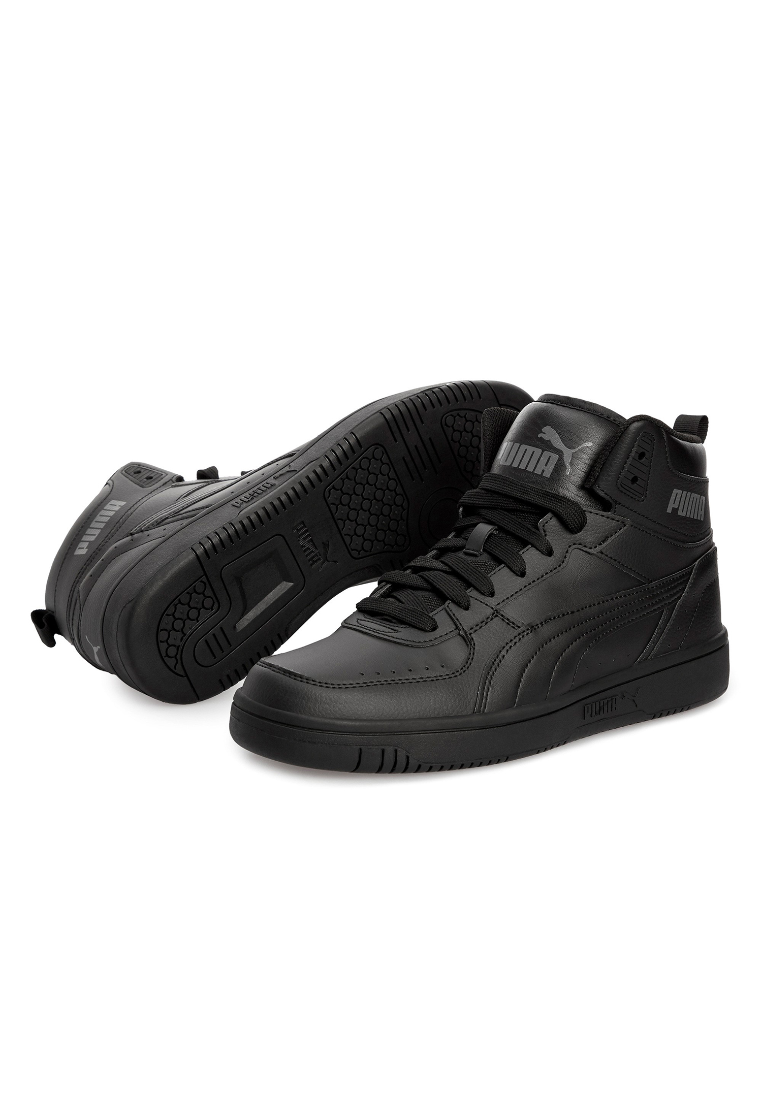 Puma Rebound JOY High Top Herren Sneaker Sportschuh 374765 schwarz