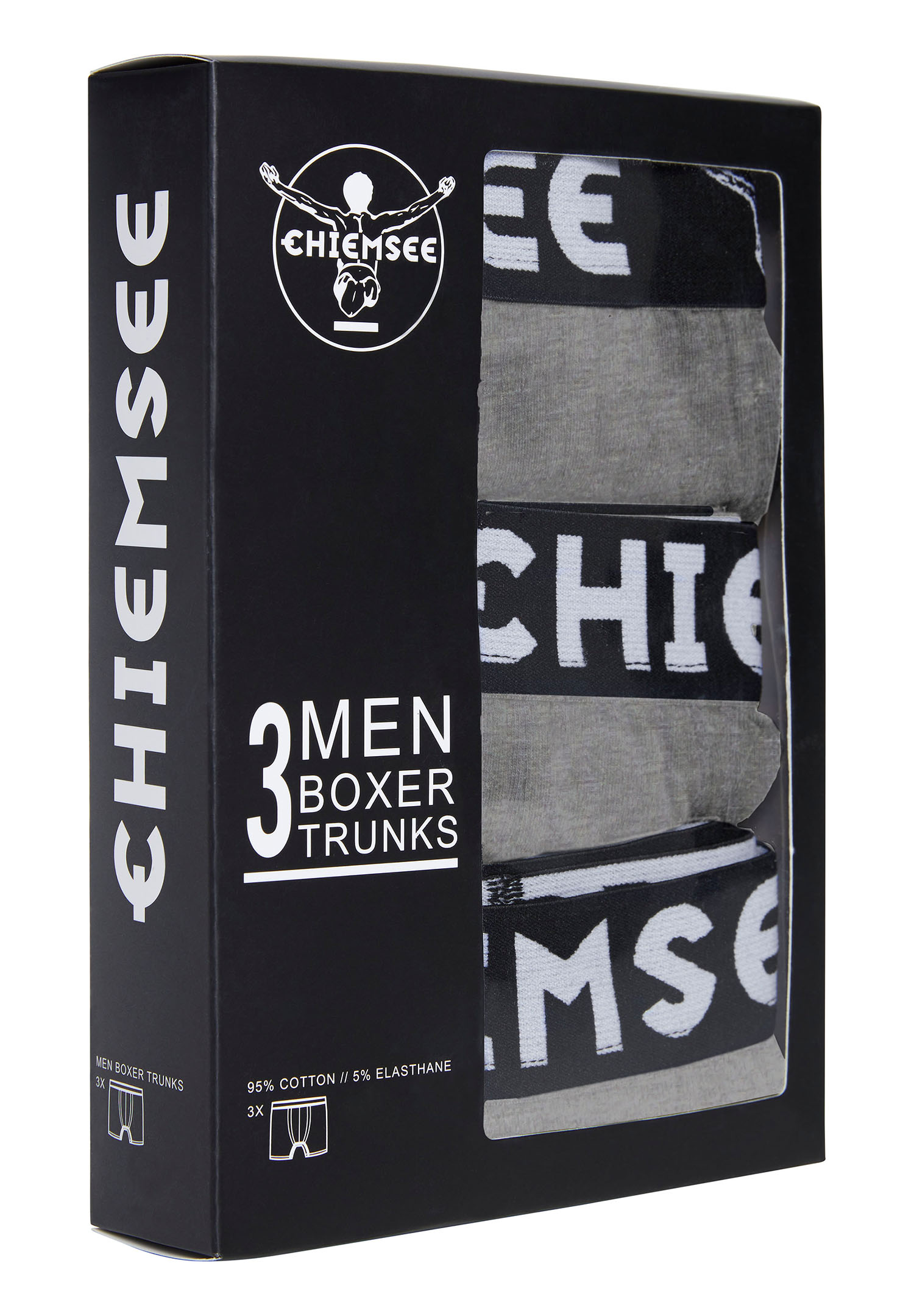 Chiemsee Boxer Short Herren Trunk Unterwäsche Regular Fit Retroshorts 6er Pack