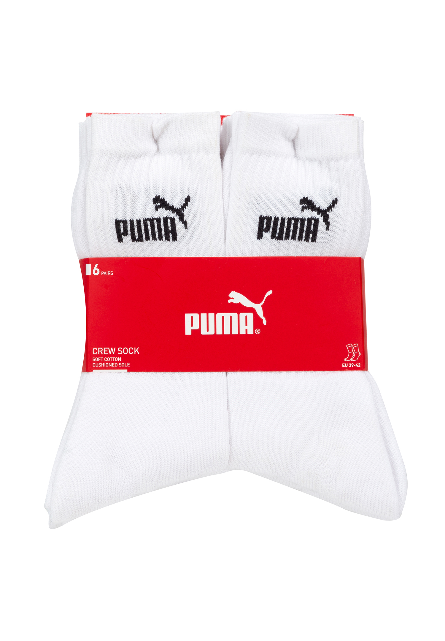 Puma Unisex Crew Tennissocken Sportsocken Socken für Damen Herren 12 Paar