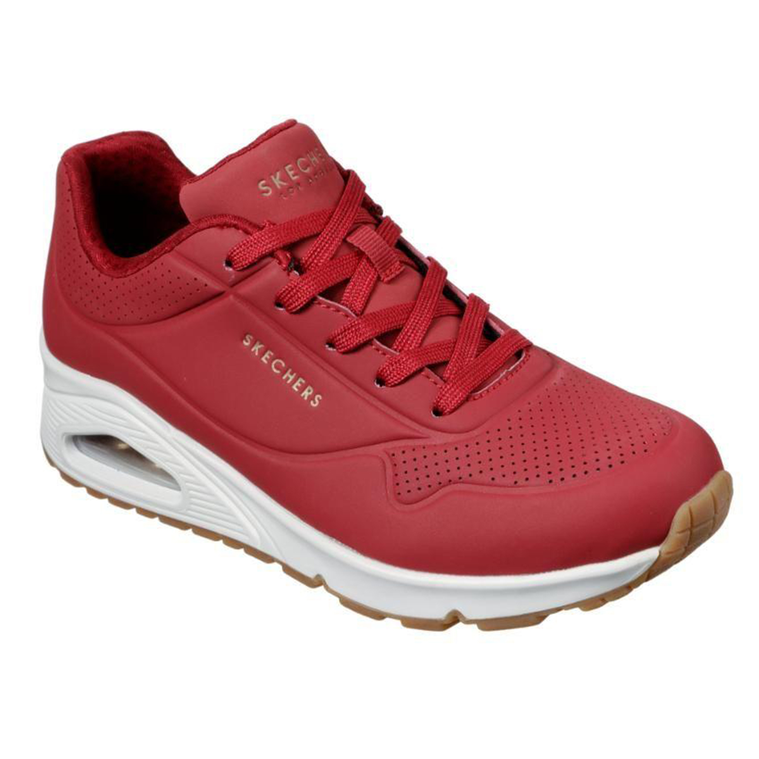 Skecher Street UNO STAND ON AIR Sneakers Women Rot