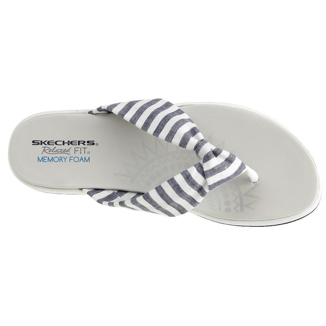 Skechers Modern Comfort Sandals UPGRADES MOON BAY Sandalen/Zehentrenner Damen Schuhe Blau
