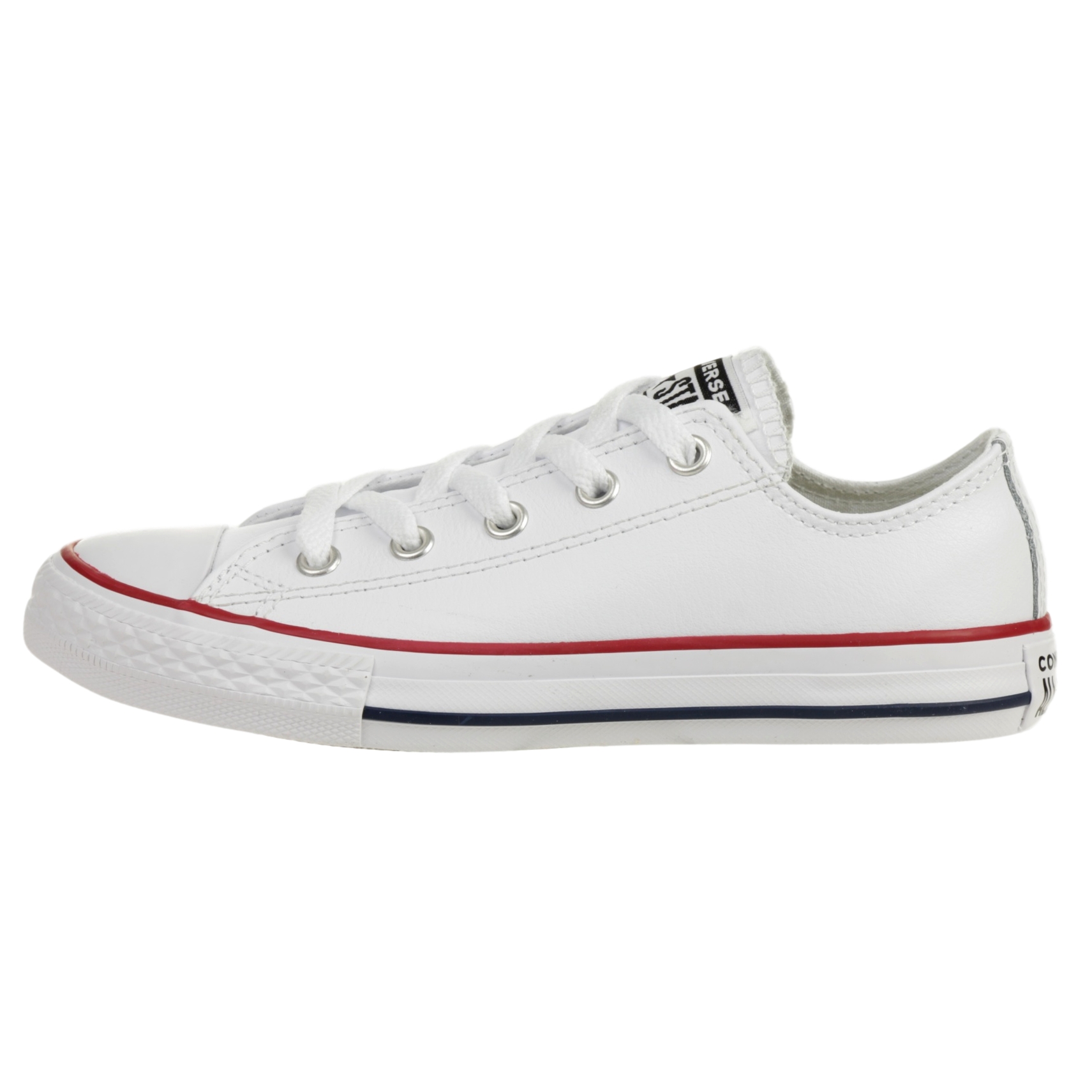 Converse Unisex Kinder CT Ox Leder Sneaker Low-Top 335892C Weiß