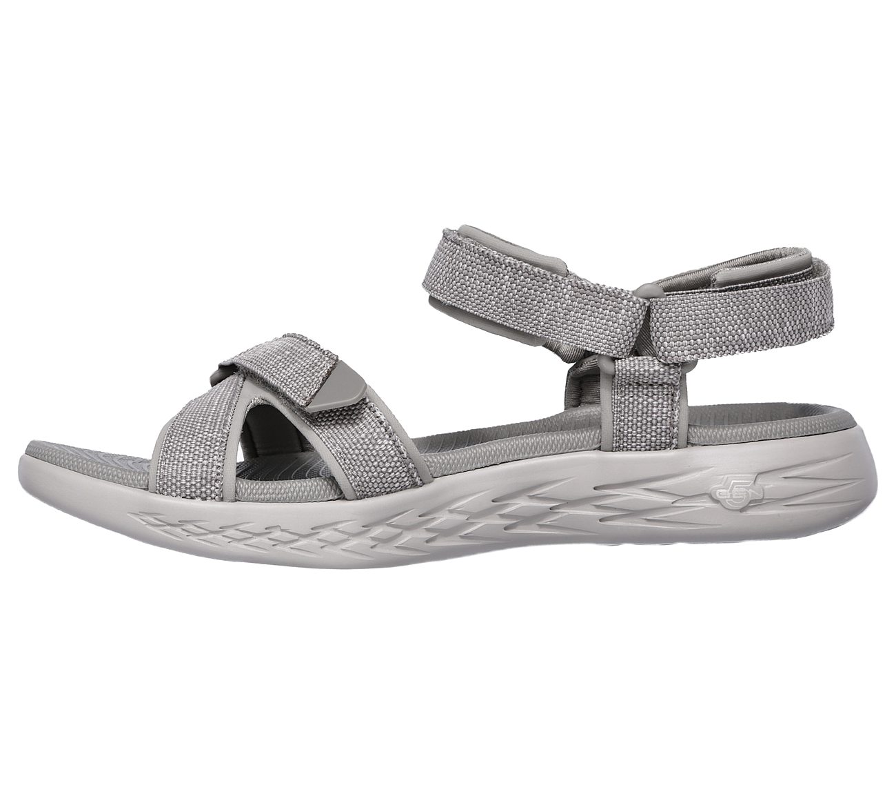 Skechers O-T-G Womens Sandals ON-THE-GO 600 RADIANT Sandalen Damen Schuhe Grau