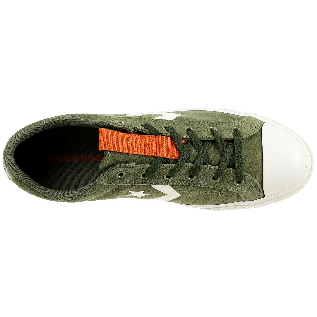 Converse STAR PLAYER OX Schuhe Sneaker Wildleder grün 162568C