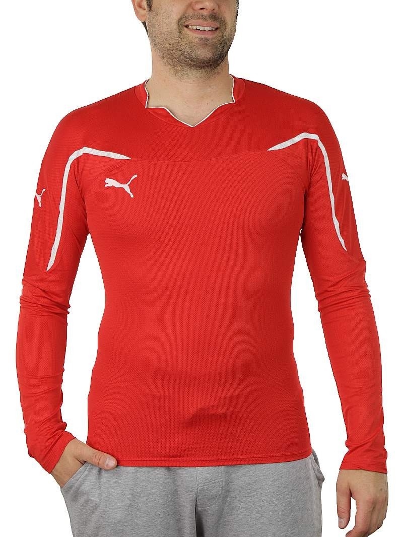 Puma Fußball Soccer Home & Away LS Shirt Trikot Kinder Gr. 176 rot