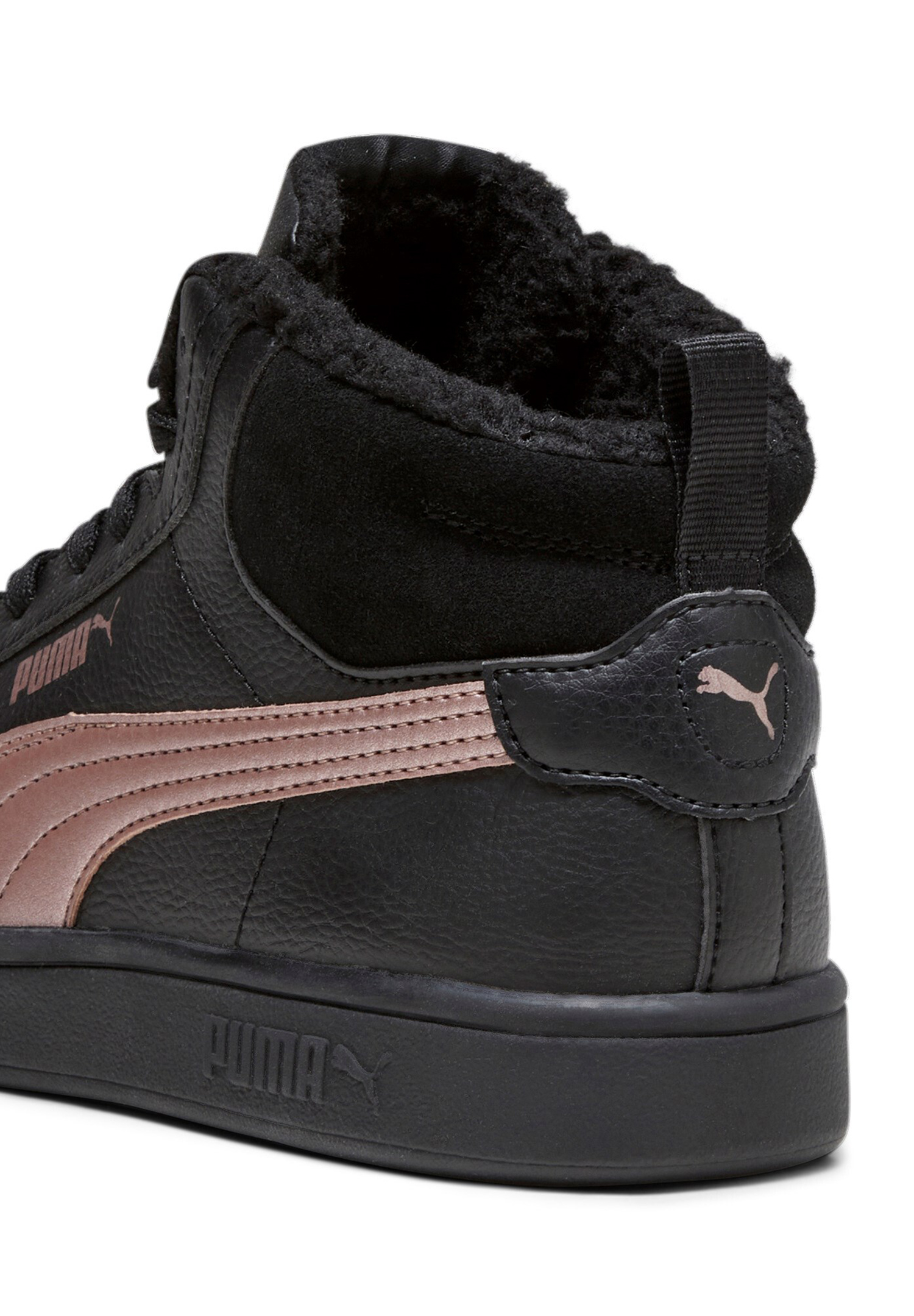 Puma SMASH 3.0 MID WTR Herren Sneaker Winterschuhe 392335 05 schwarz