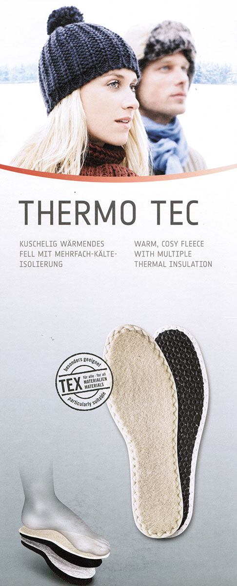 3 Paar Bergal Thermo Tec Einlegesohle mit mehrfacher Kälteisolierung für Erwachsene Gr. 36-46 Warm Winter mit Aktivkohle