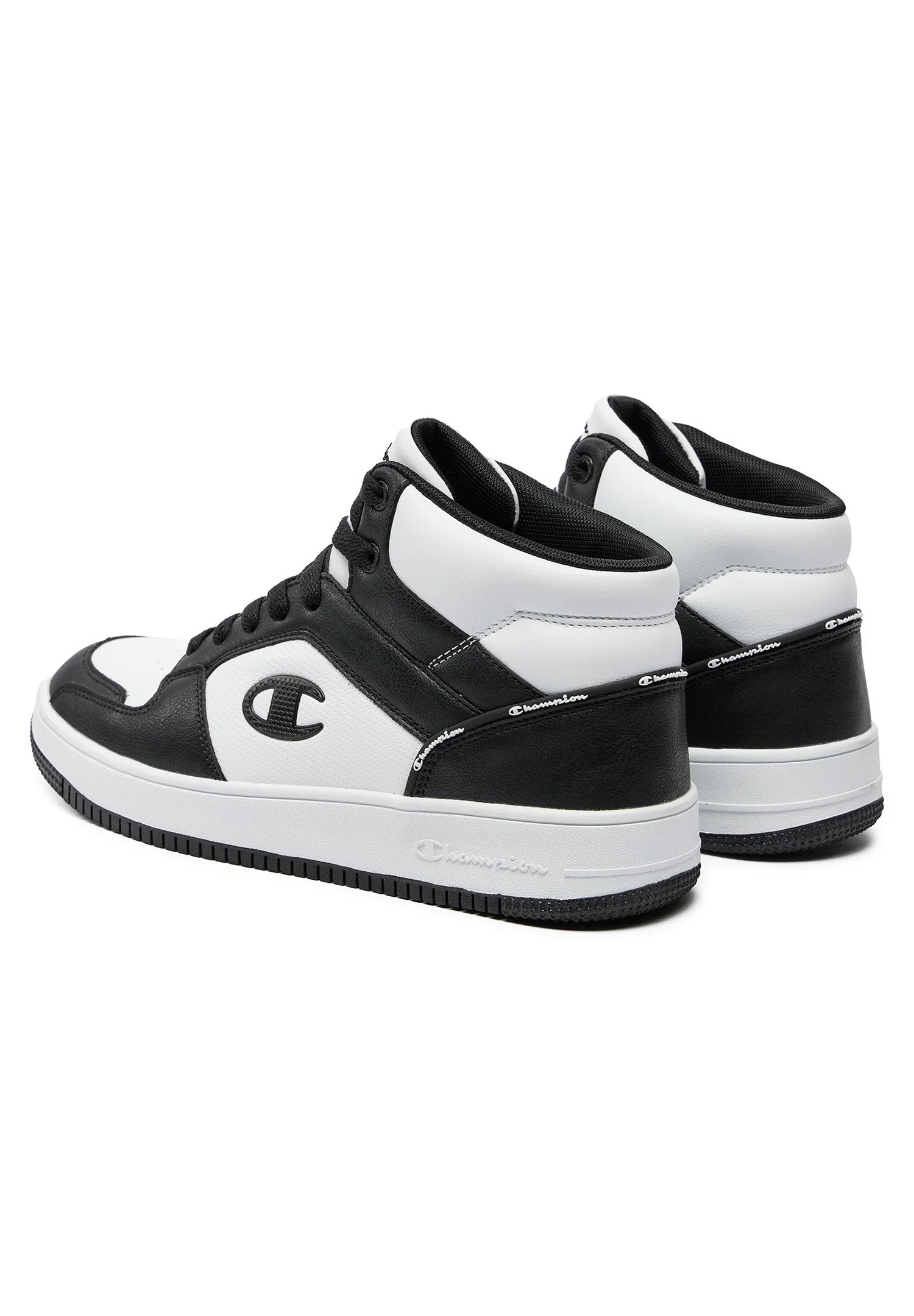 Champion REBOUND 2.0 MID Herren Sneaker S21907-CHA-WW019  weiß/schwarz 