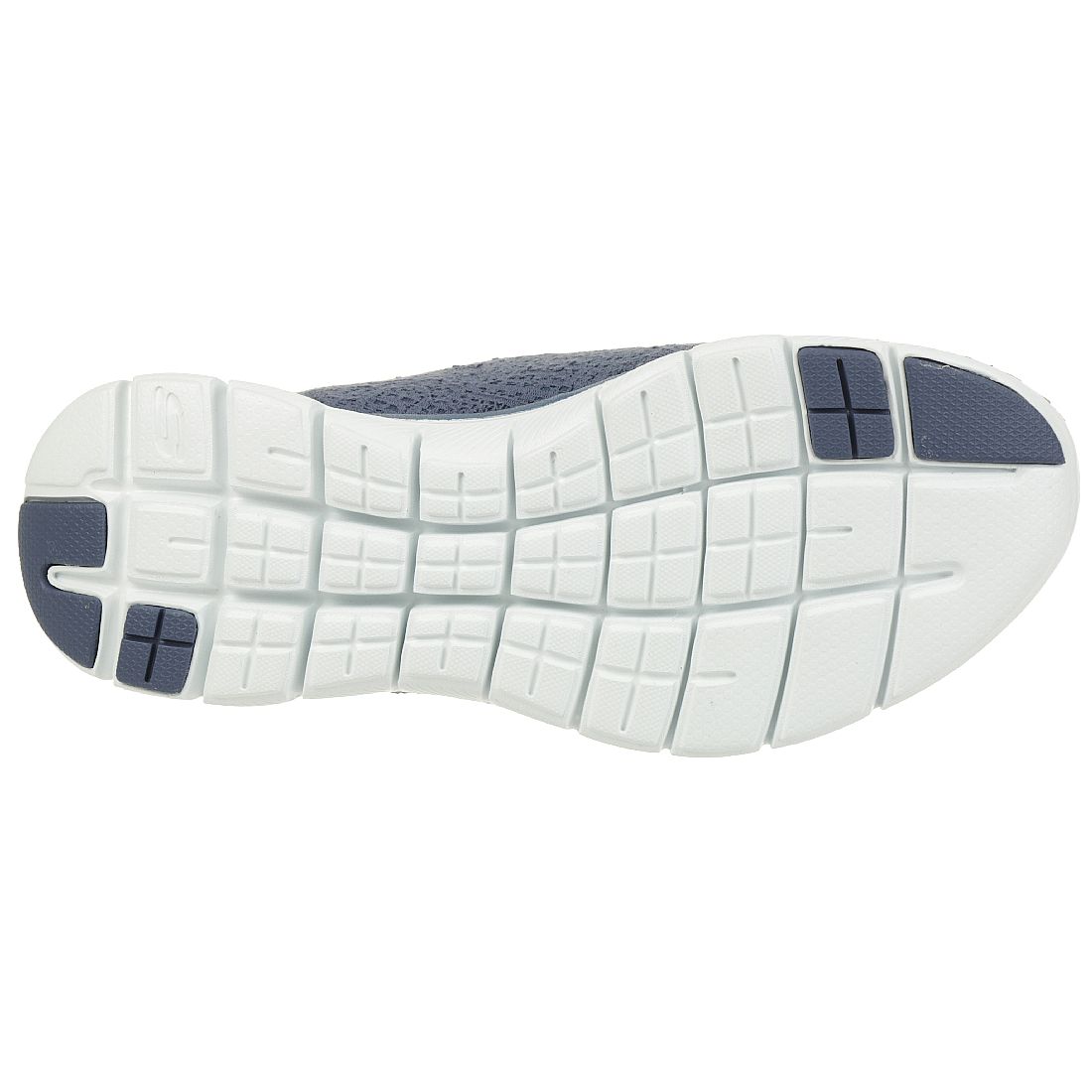 Skechers Flex Appeal 2.0 CLEAR CUT Damen Sneaker Slip on Memory Foam blau 12907