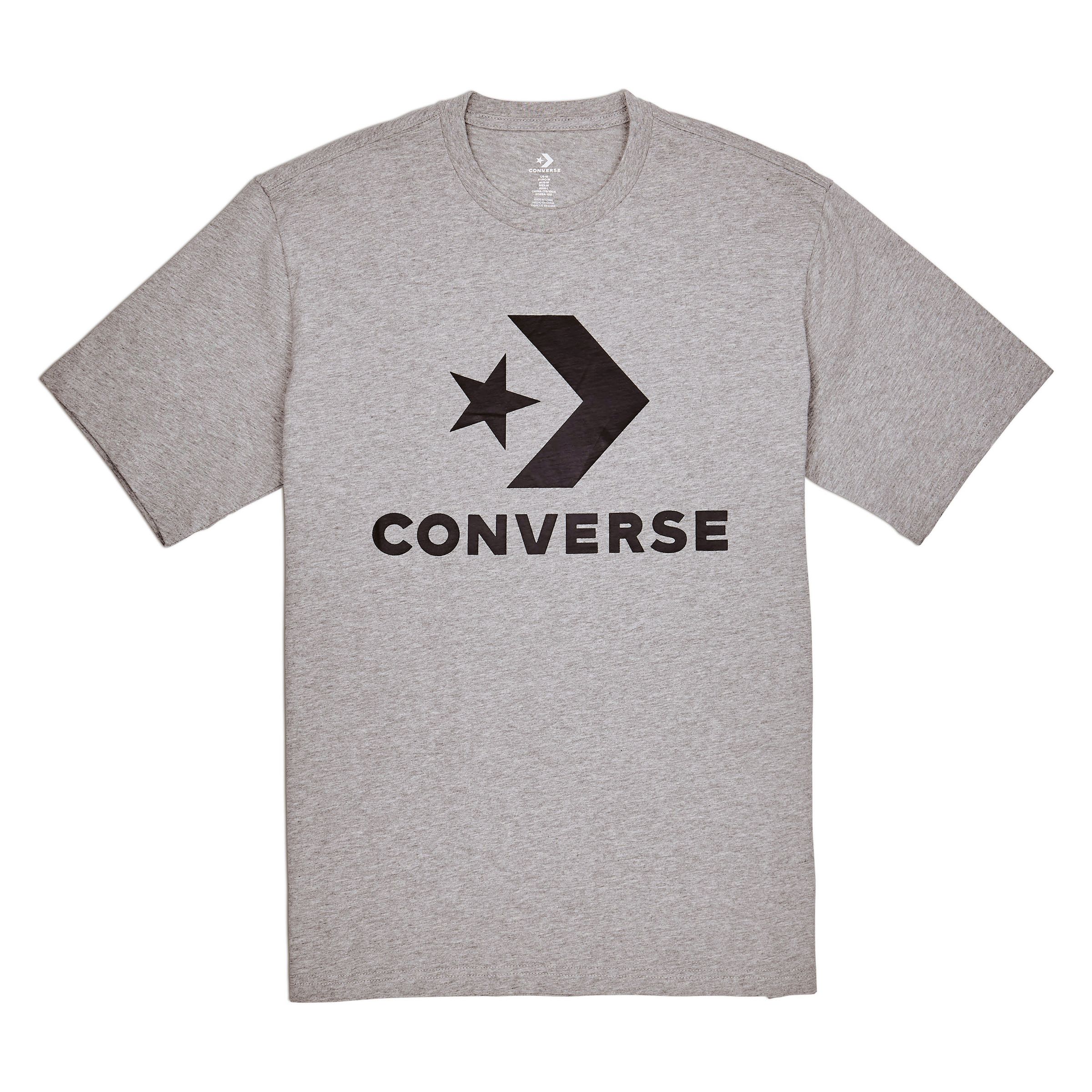 Converse Star Chevron Tee VGH T-Shirt Herren 10018568 grau