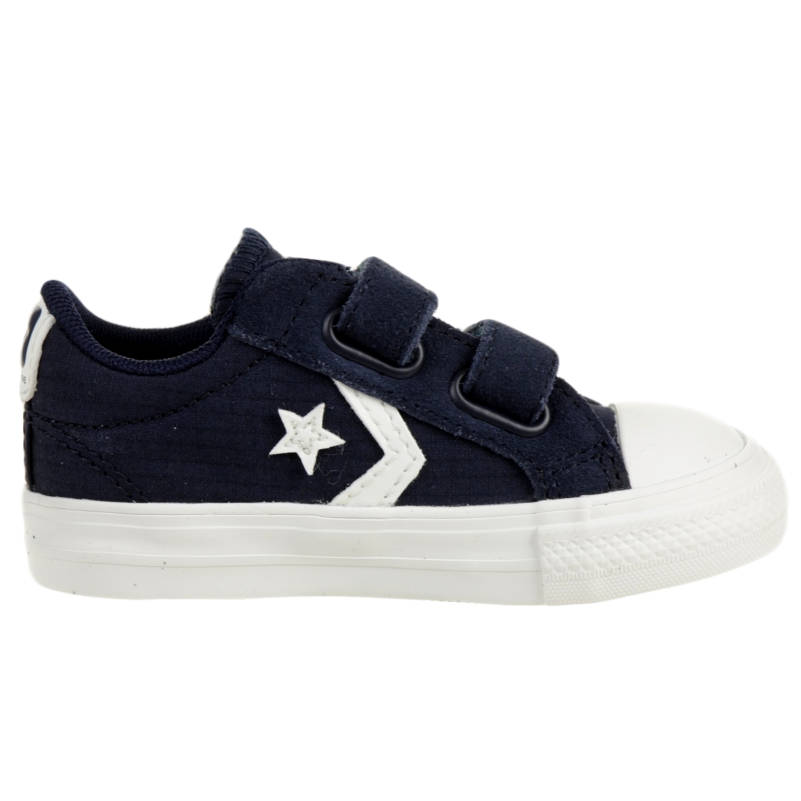 Converse CTAS 2V OX Ripstop Easy-On Star Player Low Top Kinder Sneaker 767550C Blau