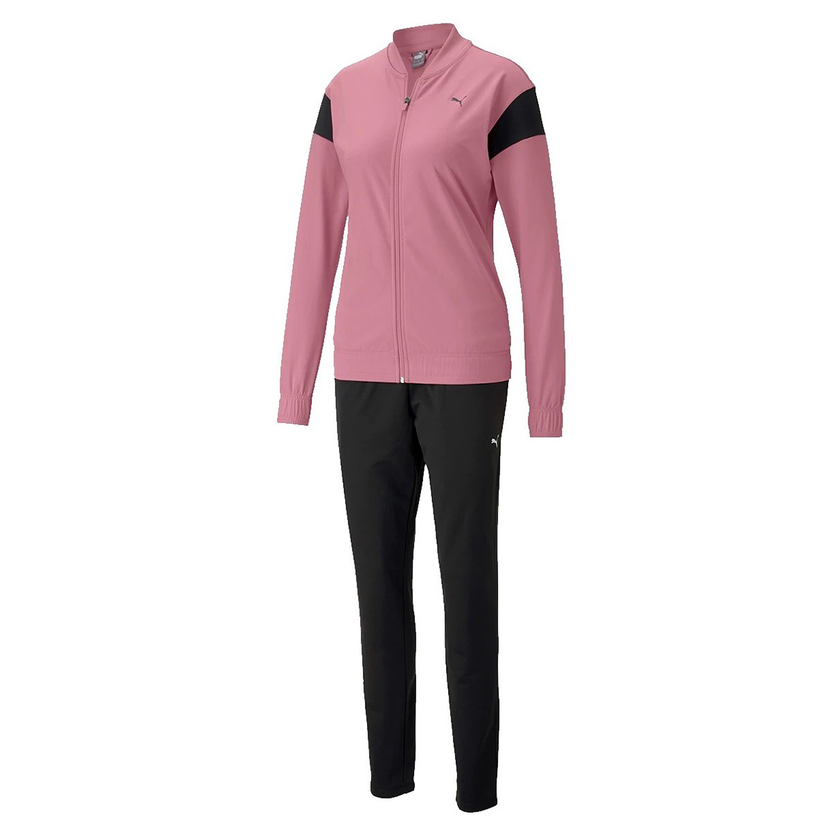 Puma Damen Classic Tricot Suit op Trainingsanzug Sportanzug 583656 rosa