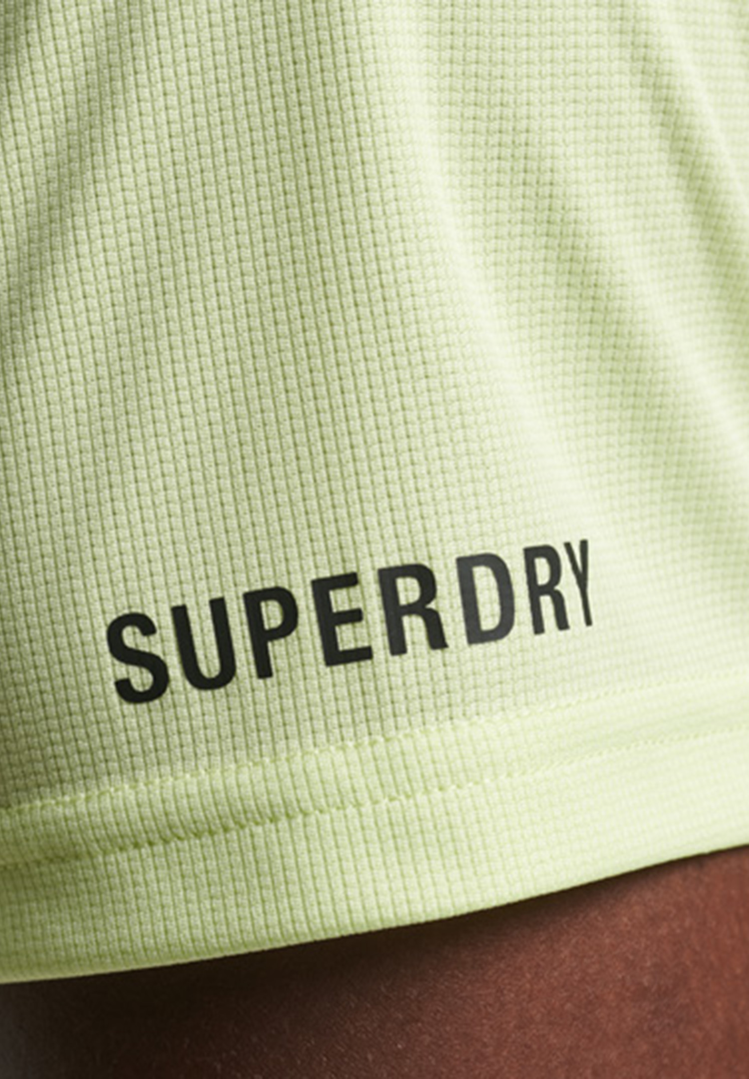 Superdry Herren Train Active SS Tee T-Shirt MS311338A Lime