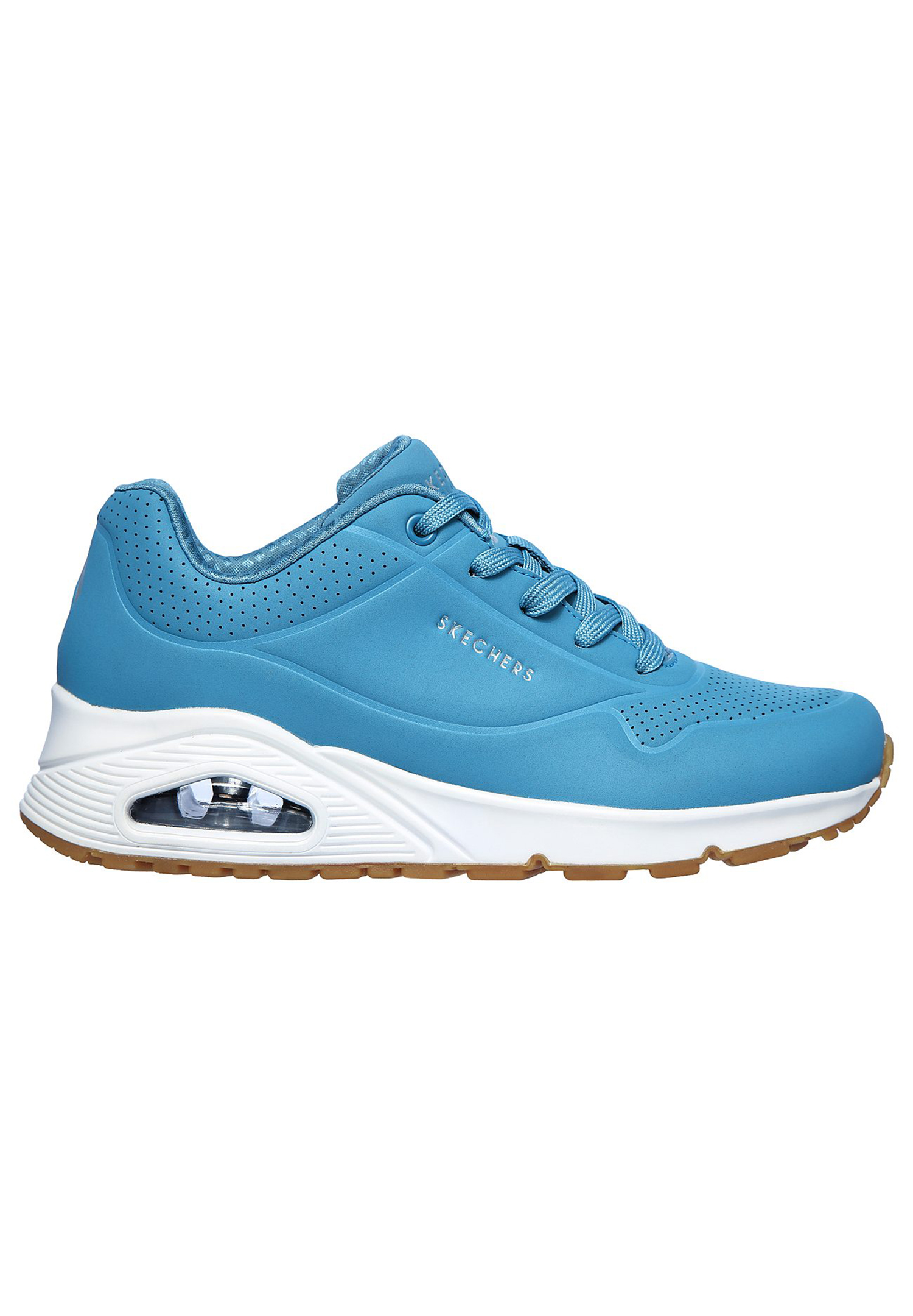 Skecher Street Uno -STAND ON AIR Damen Sneaker 73690 SLT blau