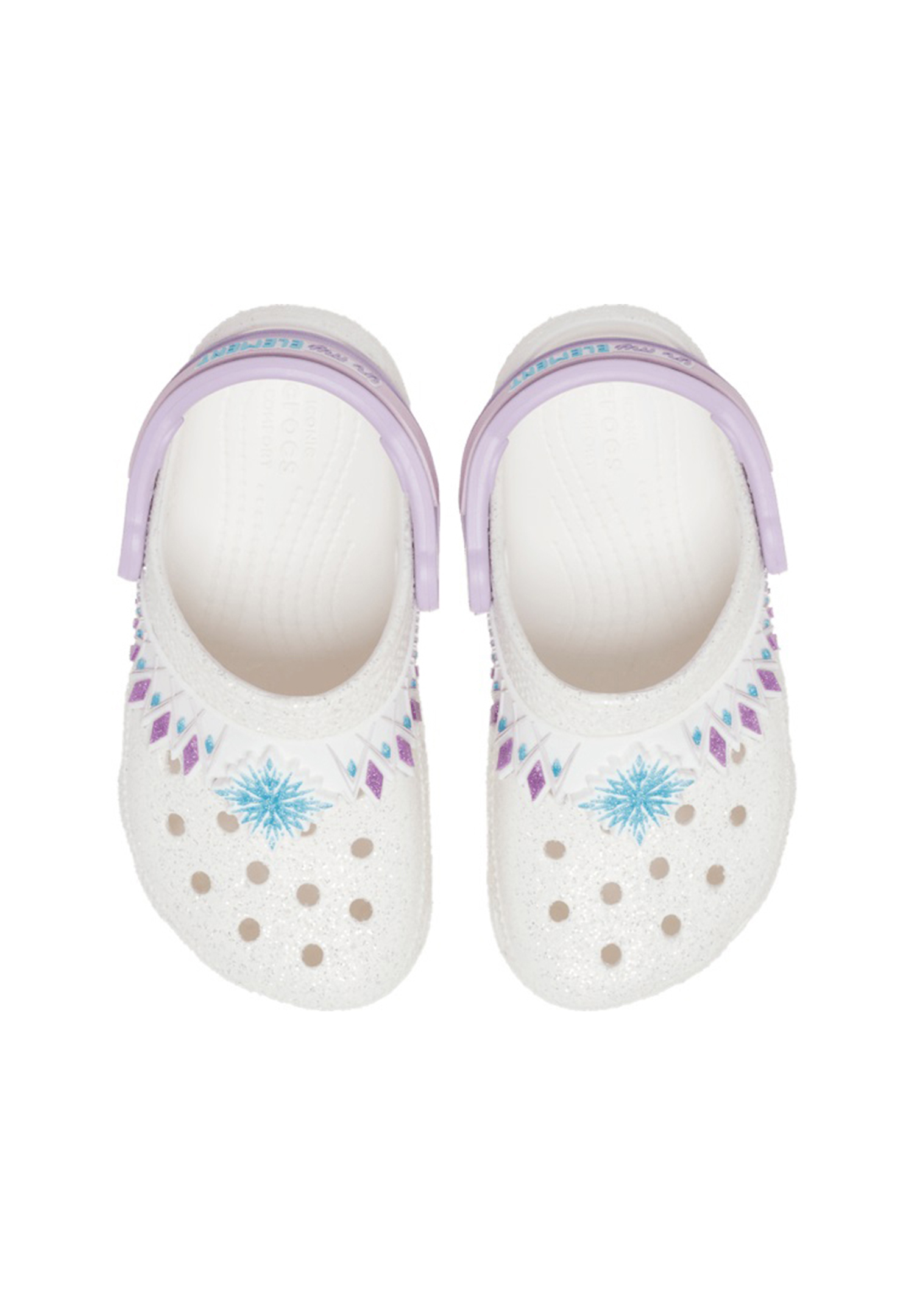 Crocs Kids Fun Lab I am Frozen II Clog T Sandale Schuhe 207715 weiss