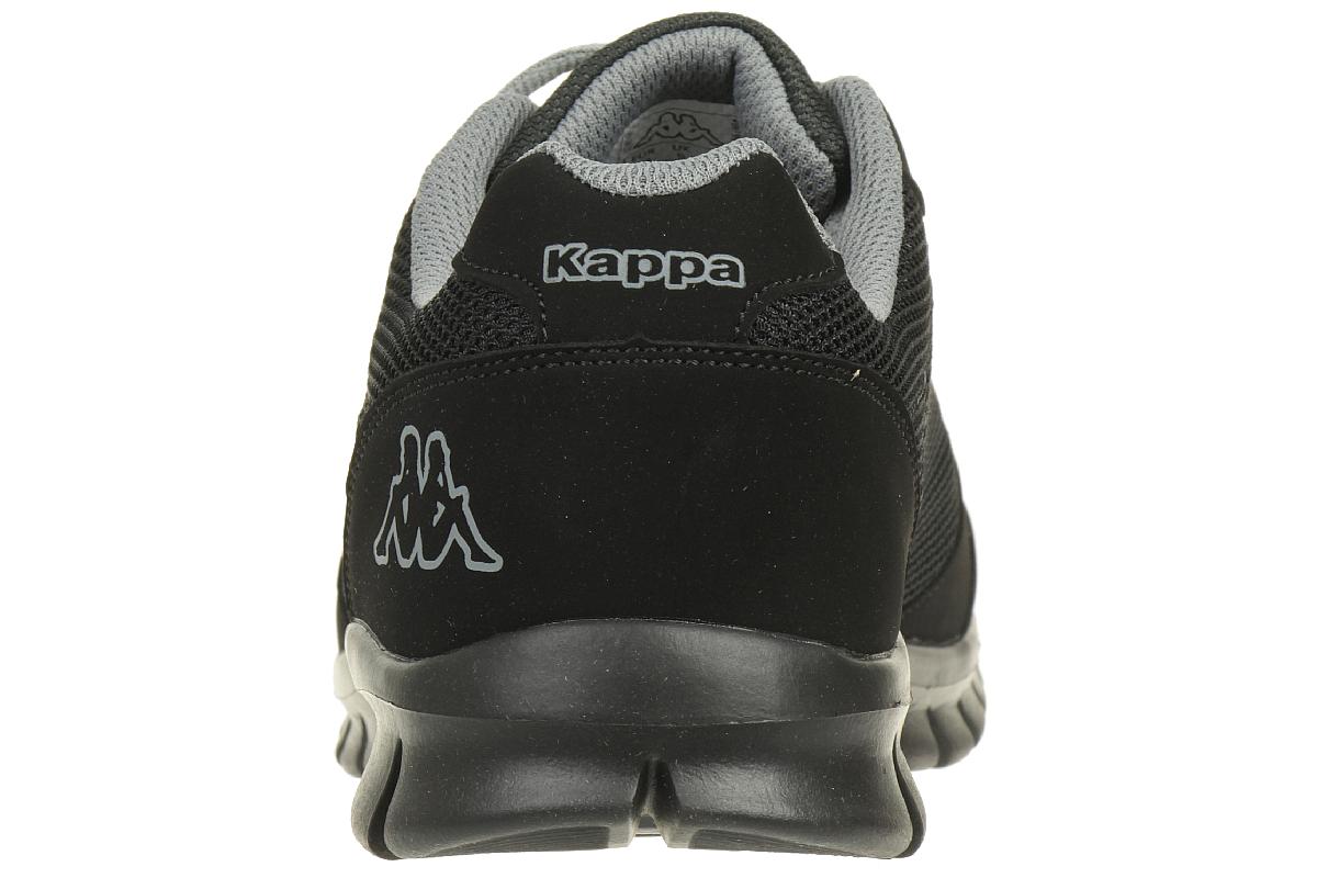 Kappa Stay Sneaker Herren Turnschuhe Schuhe 242147/1111Light schwarz schwarz