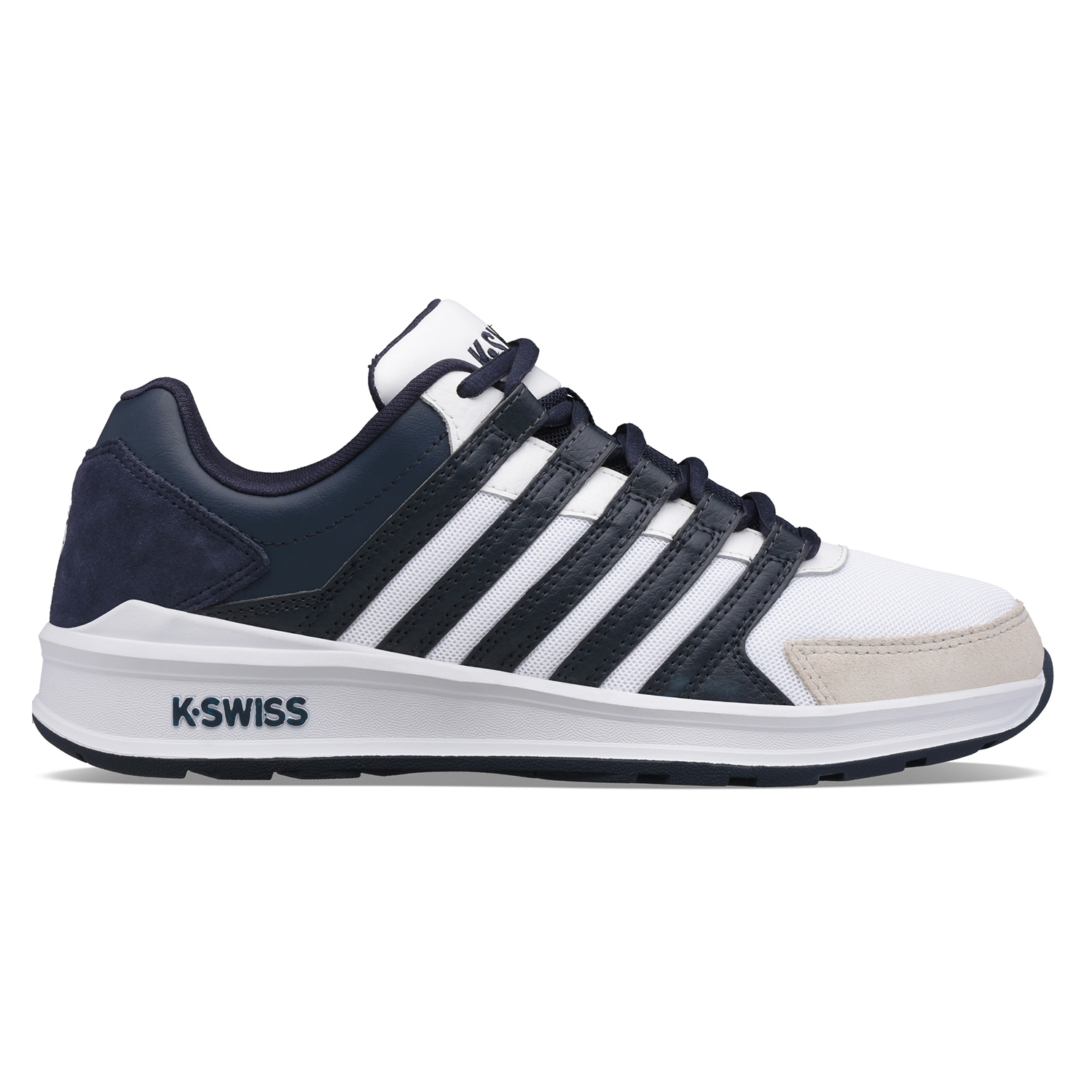 K-Swiss Vista Trainer T Herren Sneaker Sportschuh 07119-160-M weiss/blau
