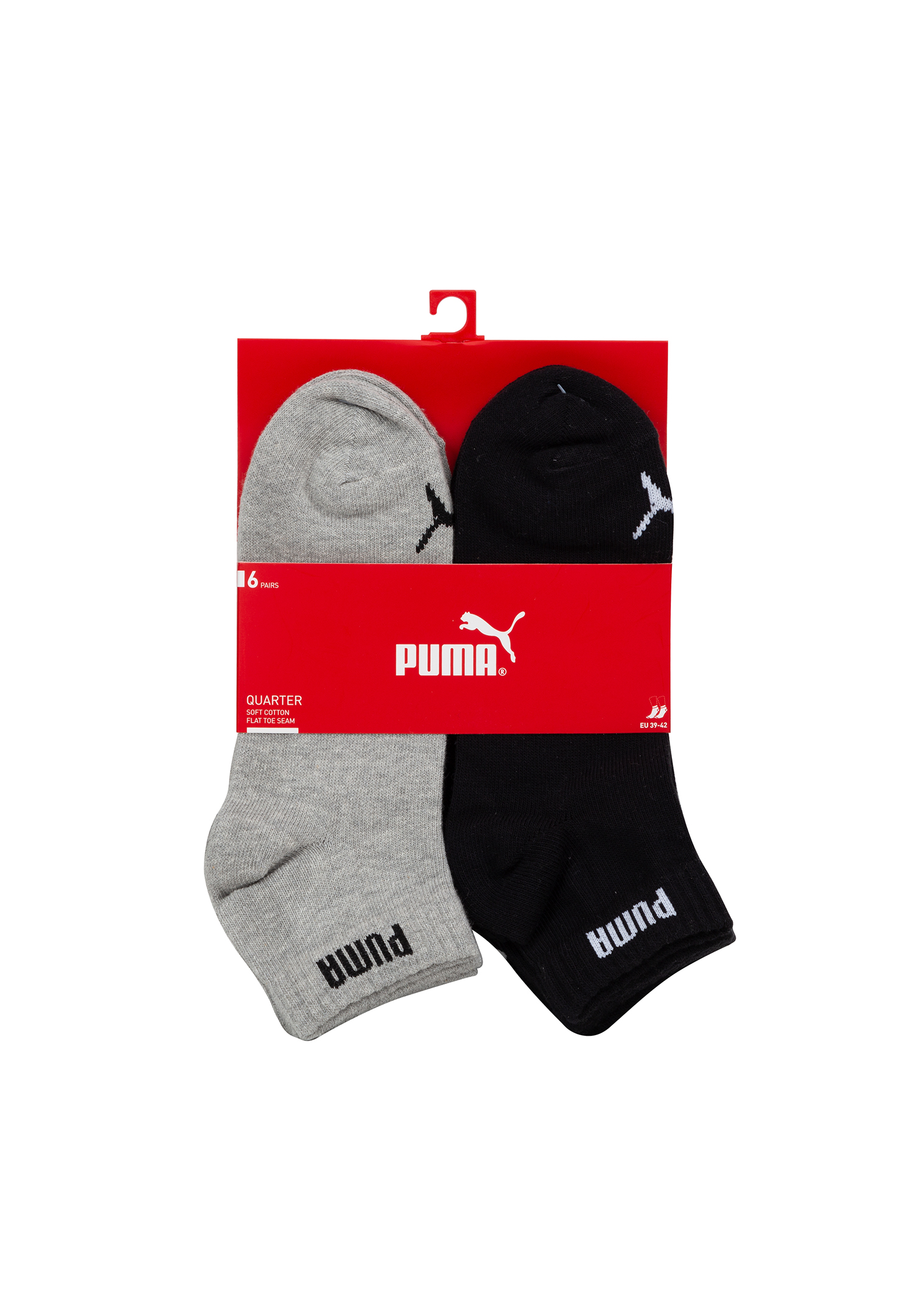 Puma Unisex Quarter Socken Sneaker knöchelhoch für Damen Herren 12er Pack