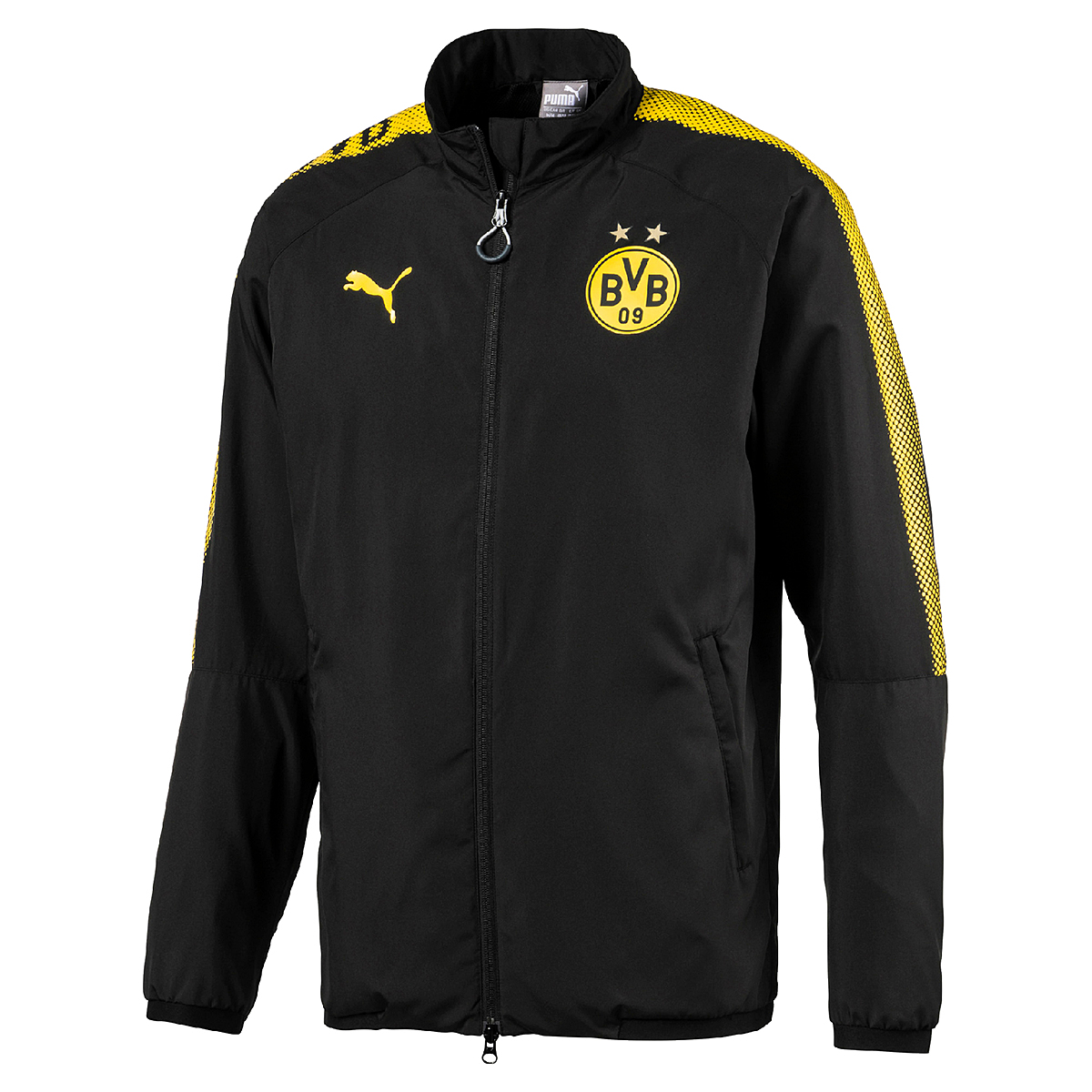 Puma BVB Leisure Jacket without Sponsor Jacke Borussia Dortmund schwarz 751794 02