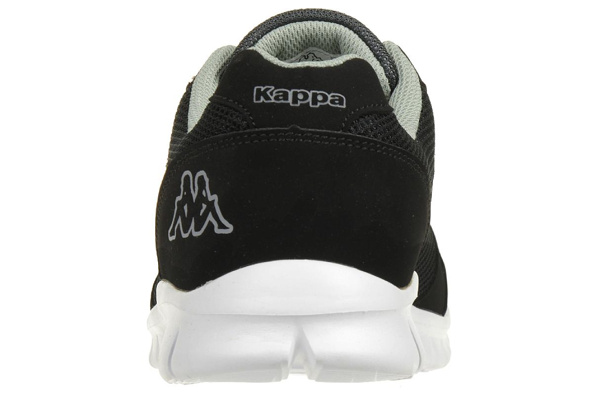Kappa Stay Sneaker Herren Turnschuhe Schuhe 242147/1114 Light schwarz grau
