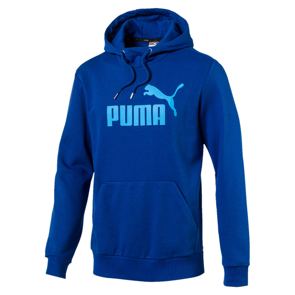 PUMA ESS No.1 Logo Hooded Sweatshirt TR Hoody Kapuzenpullover blau 31