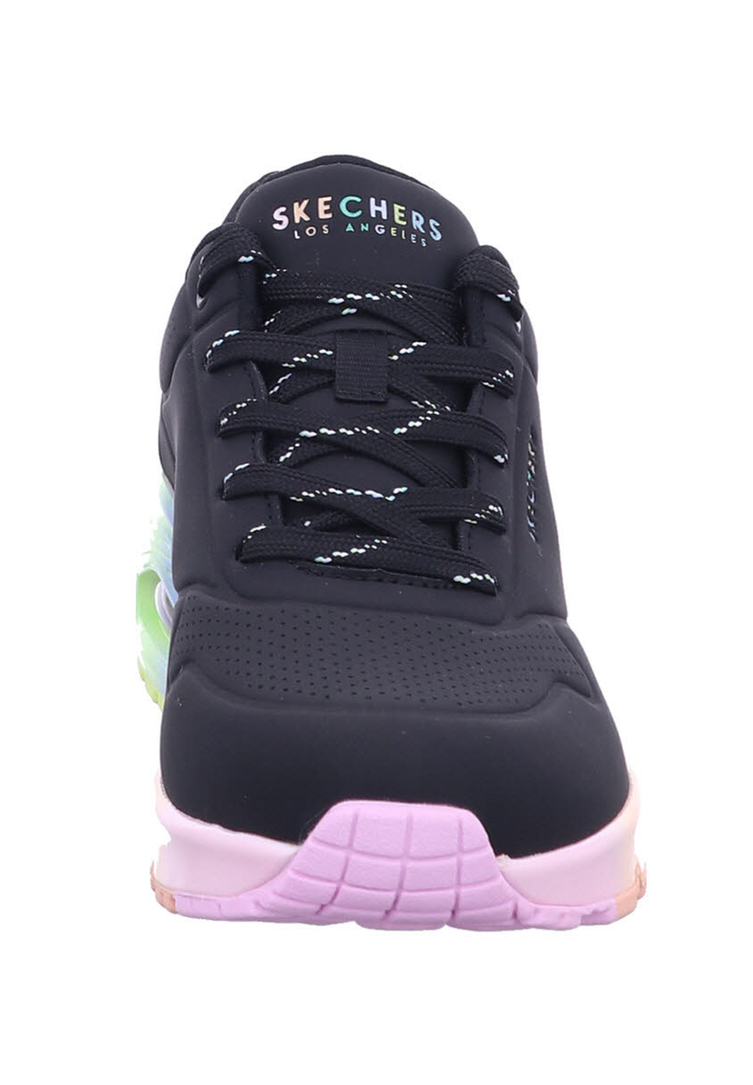 Skecher Street Uno - RAINBOW SOULS Damen Sneaker 155134 BKMN Black 