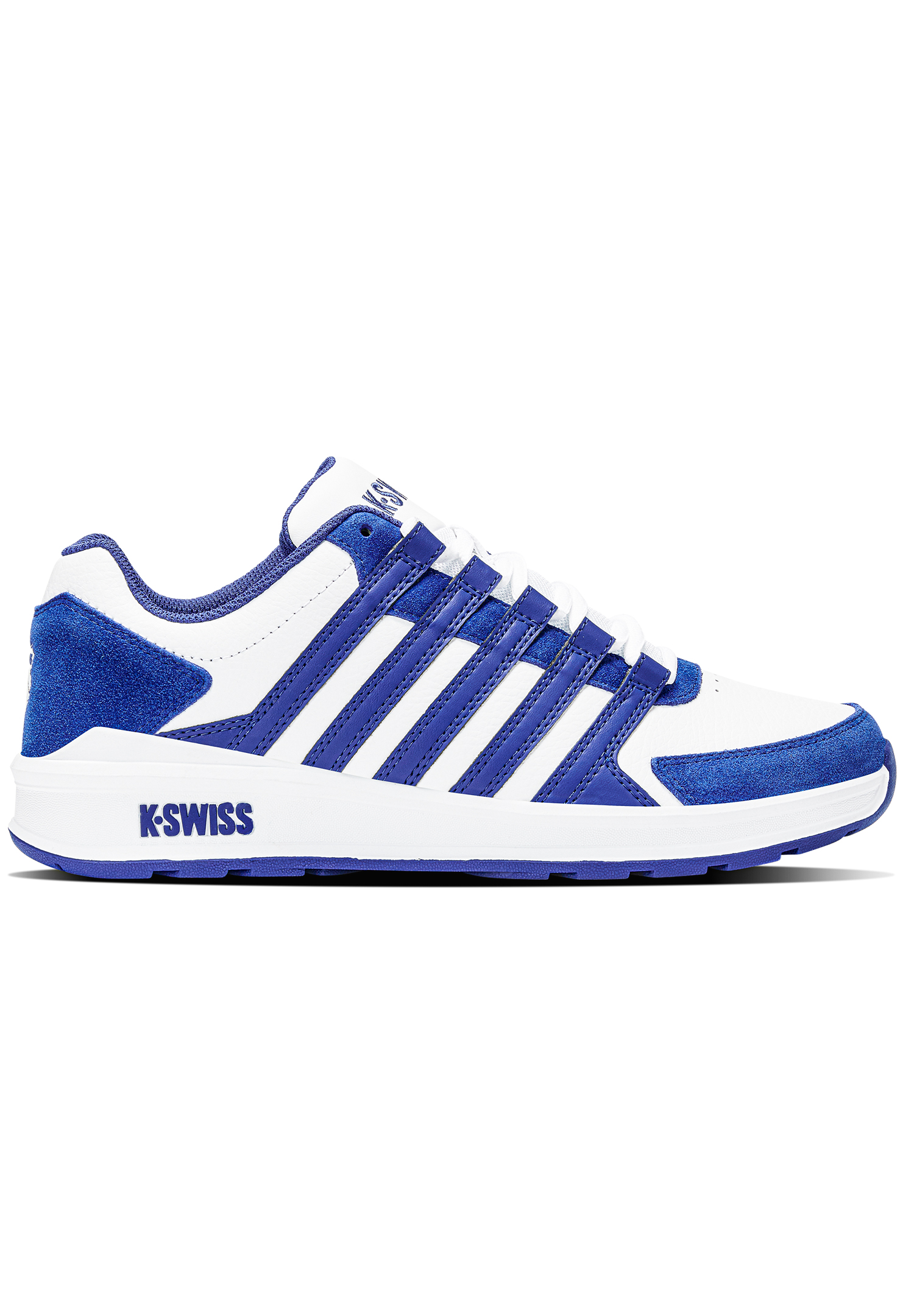 K-Swiss Herren Vista Trainer Sneaker Sportschuh 07000-918-M weiss/blau