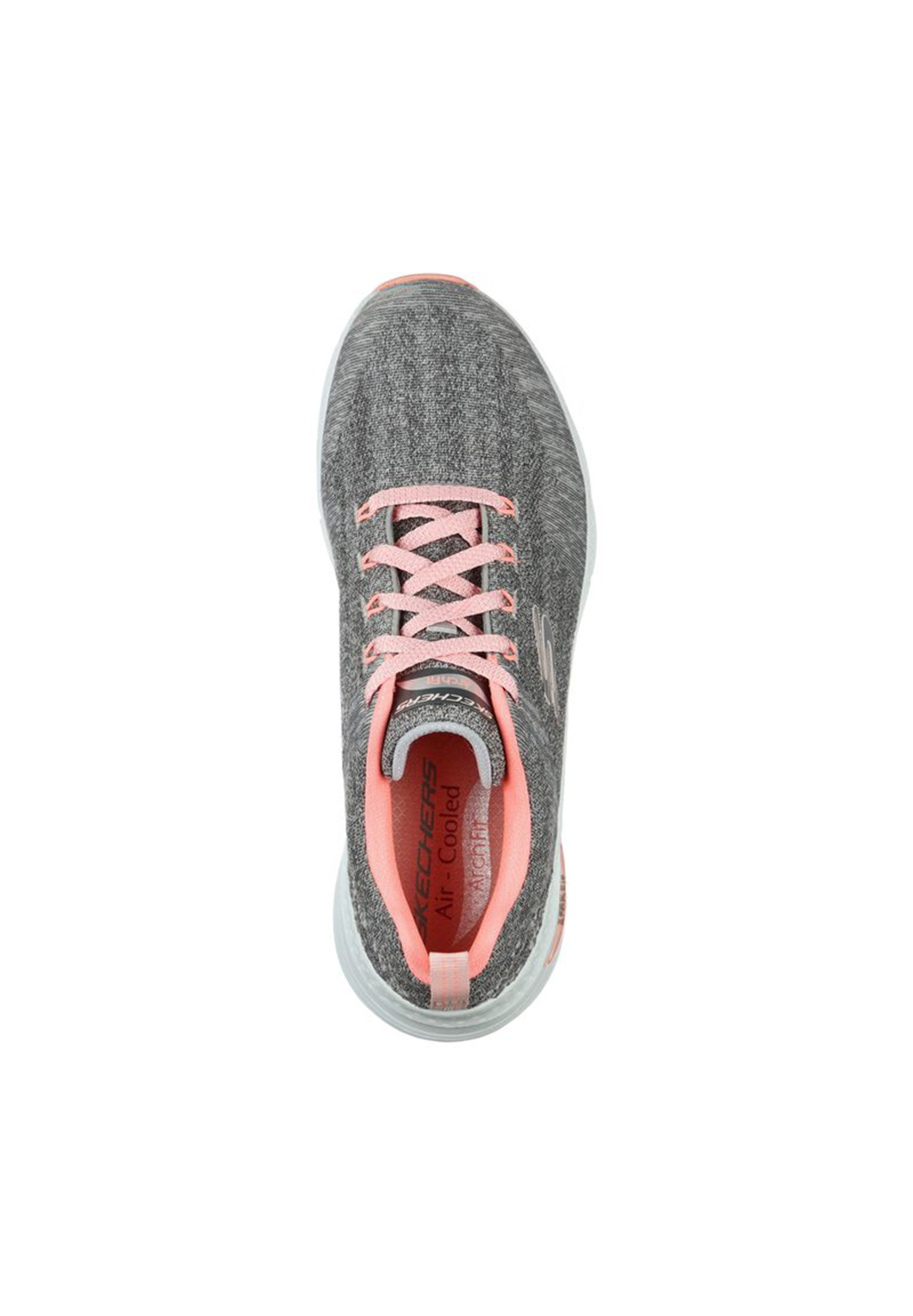 Skechers SPORT WOMENS ARCH FIT COMFY WAVE Sneakers Damen 149414/GYPK grau/pink