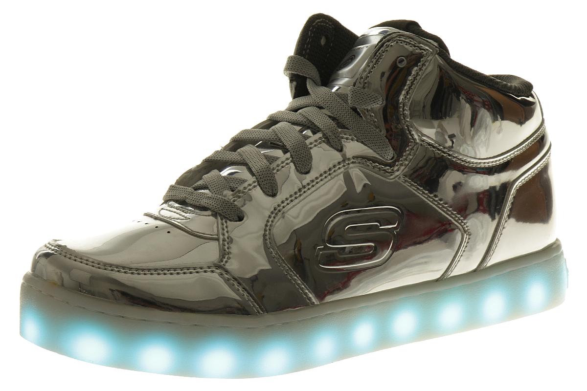 Skechers S LIGHTS: ENERGY LIGHTS LED Sneakers Kinderschuhe Blinkschuhe SIL