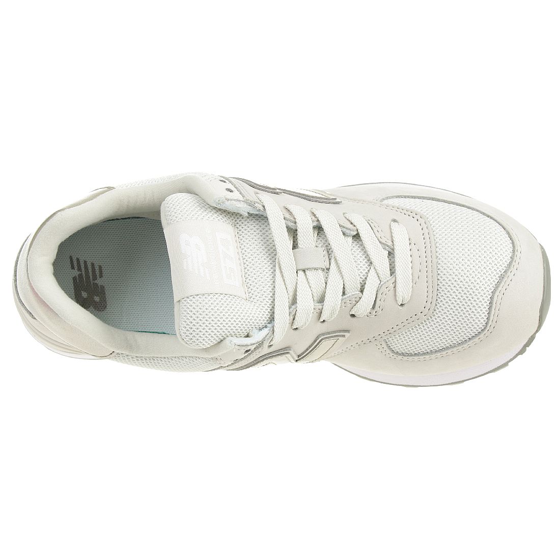 New Balance WL574 WNO Classic Sneaker Damen Schuhe grau