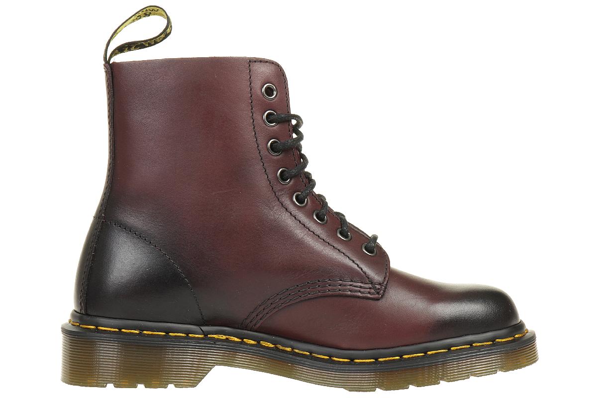Dr. Martens 1460 Cherry Red Antique Temperley Boots Stiefel rot