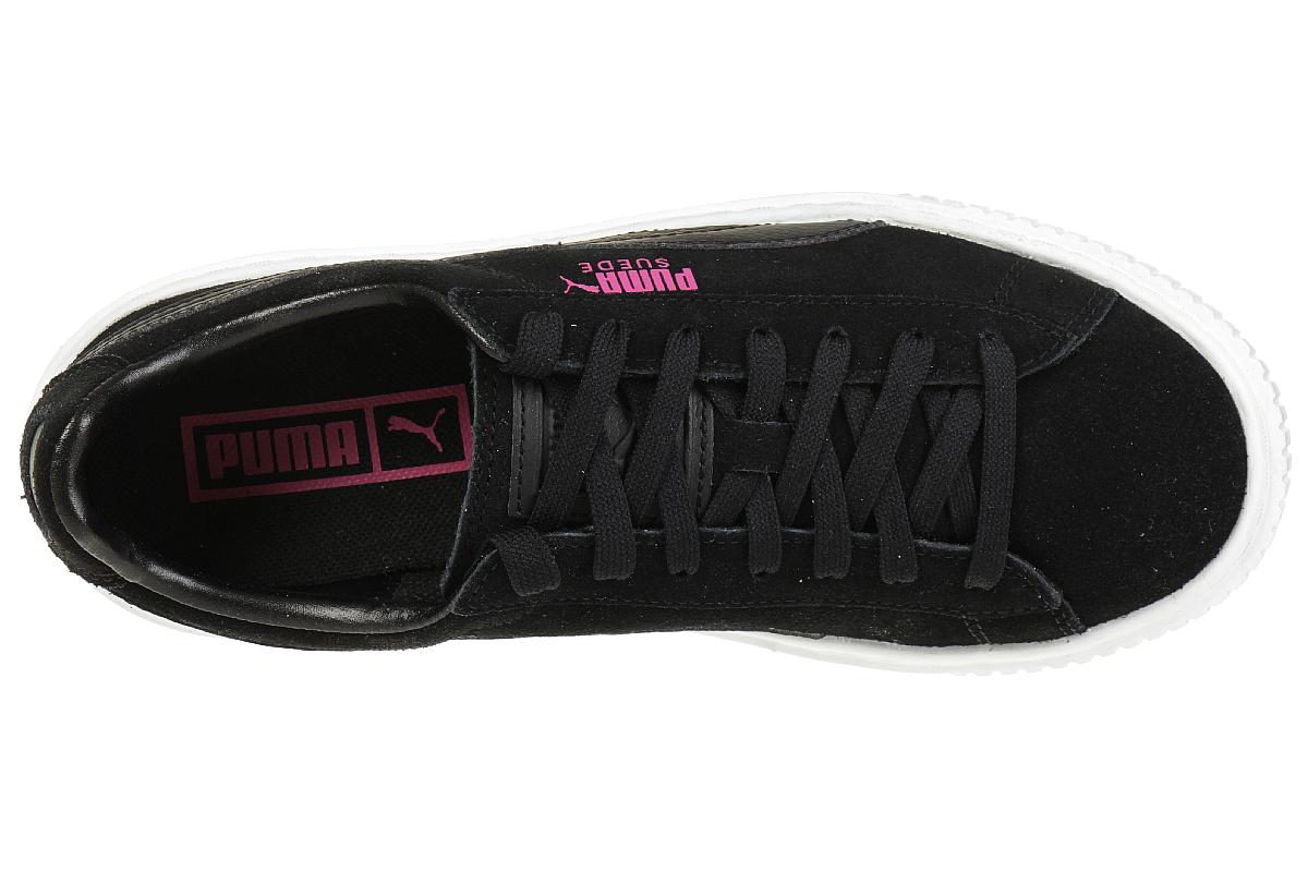 Puma Suede Platform Jr. Damen Kinder Sneaker Schuhe Leder 363663 01