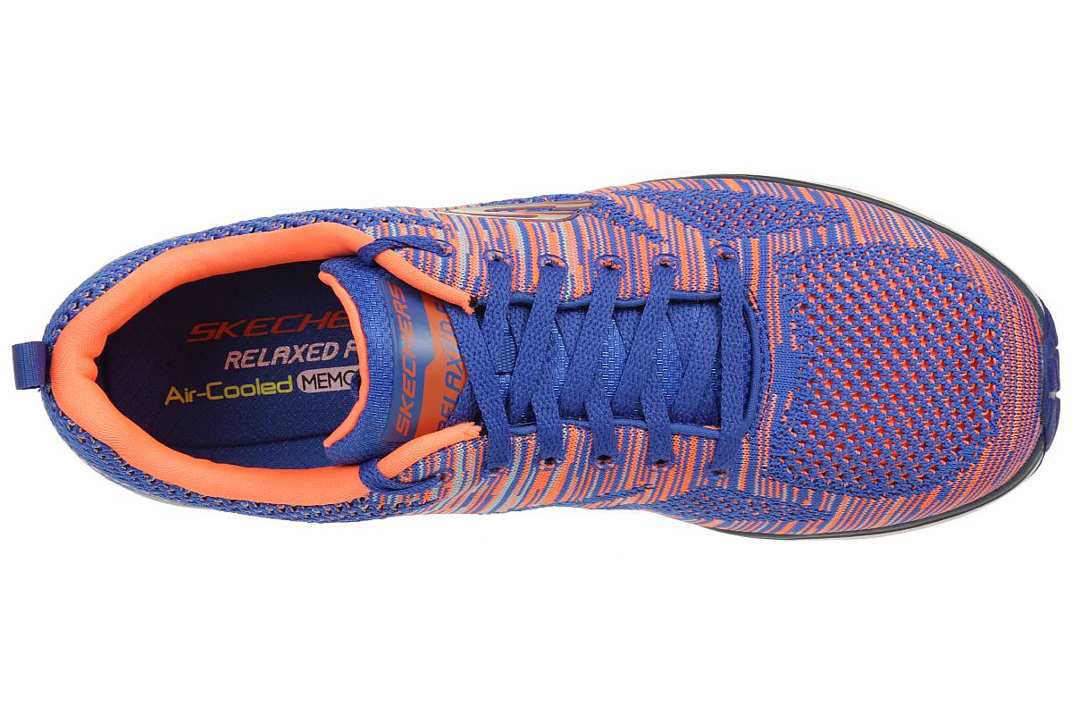 Skechers Skech Air Infinity Rapid Fire Herren Sneaker Fitness Schuhe blau