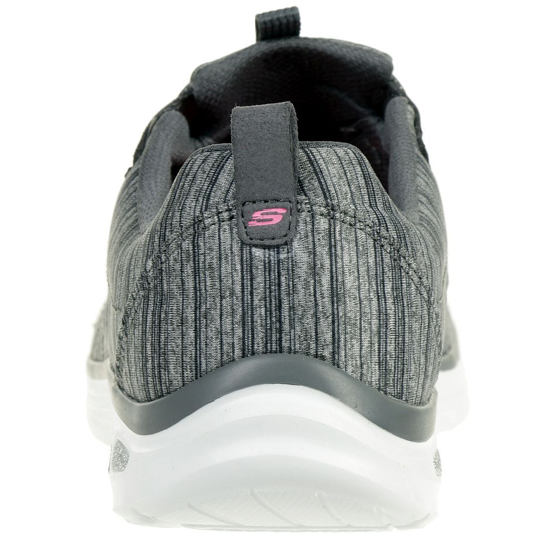 Skechers Relaxed Fit EMPIRE D'LUX Damen Sneaker Air cooled Memory Foam grau 12820