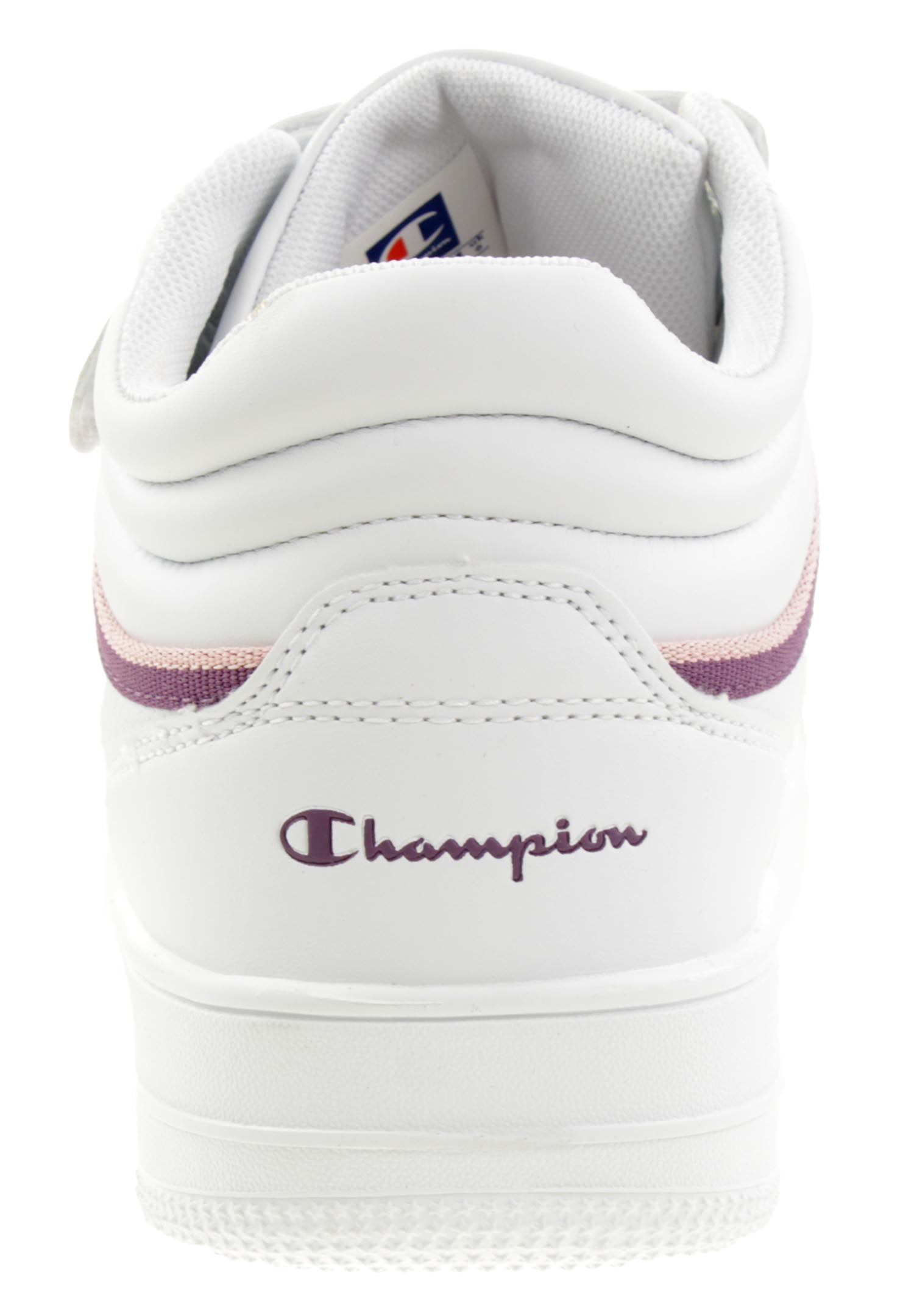 Champion REBOUND MID Damen Sneaker S11181-CHA-WW001 Weiß/Lila