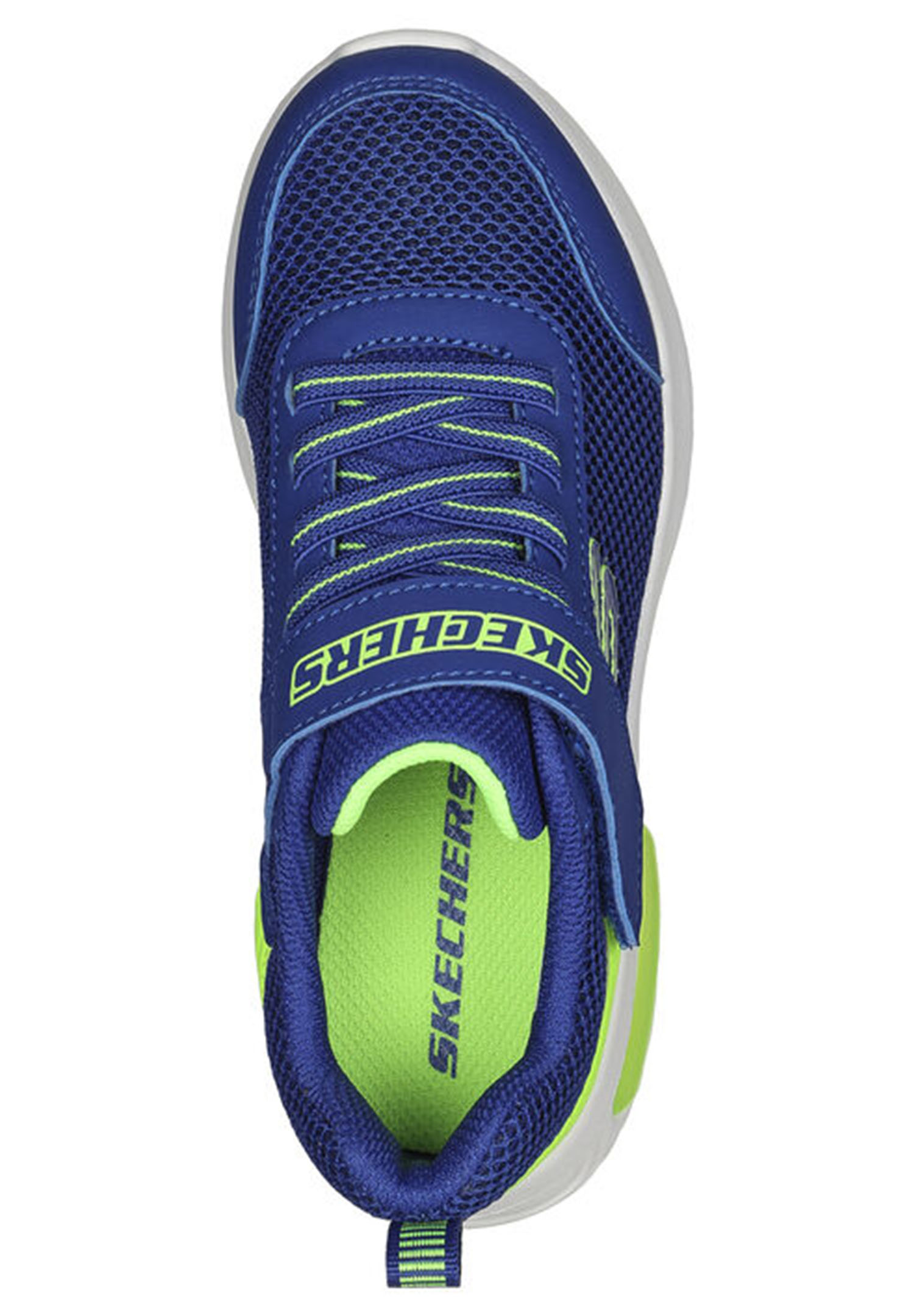 Skechers Bounder-Tech Kinder Sneaker Schuhe Unisex 403748L BLLM blau/grün 