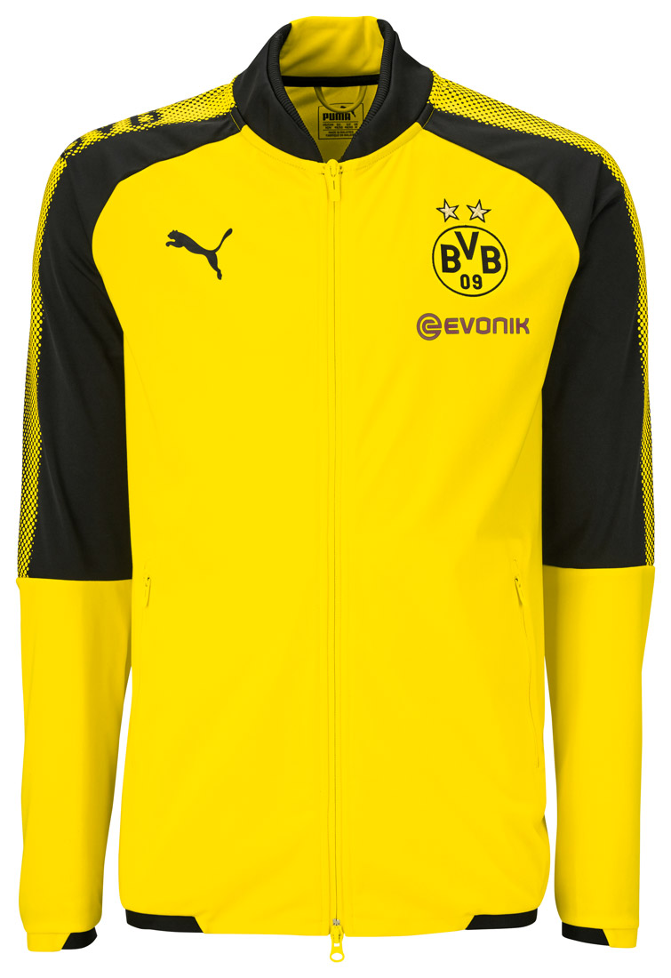 Puma BVB Poly Jacket with Sponsor Herren 751844 01 Borussia Dortmund 2017/2018