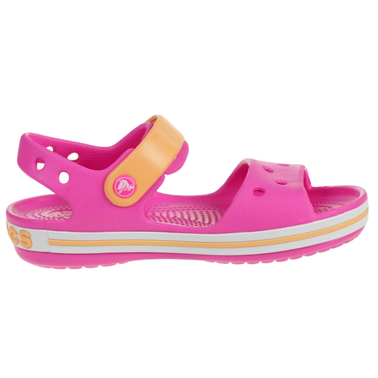 Crocs Crocband Sandal Kids Unisex Sandalen Kinder Sommerschuhe 12856 Pink