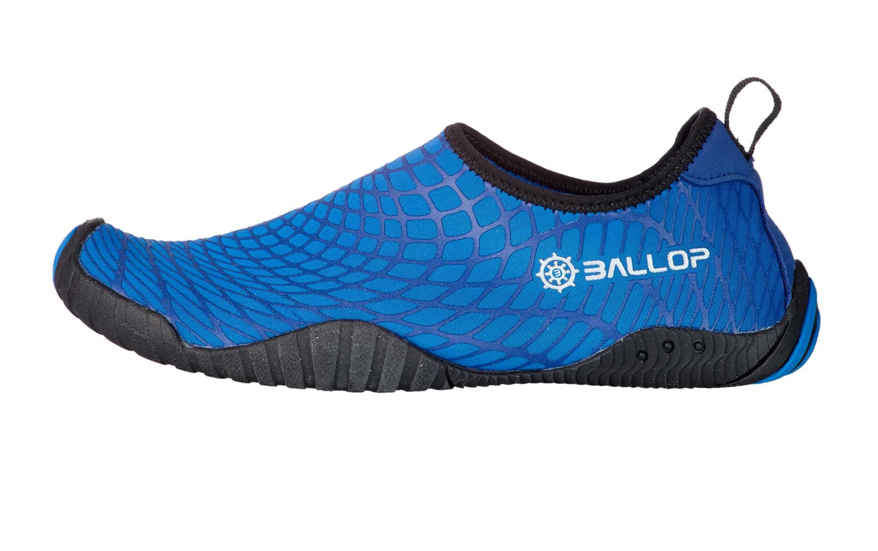BALLOP Spider Barfußschuhe V2-Sohle Wasserschuhe Skin Fit blau