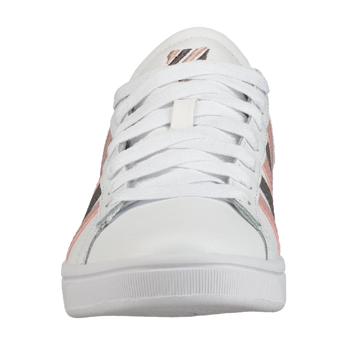 K-SWISS Court Winston Damen Sneaker Sportschuh 96154-152-M White / Pink / Mauve