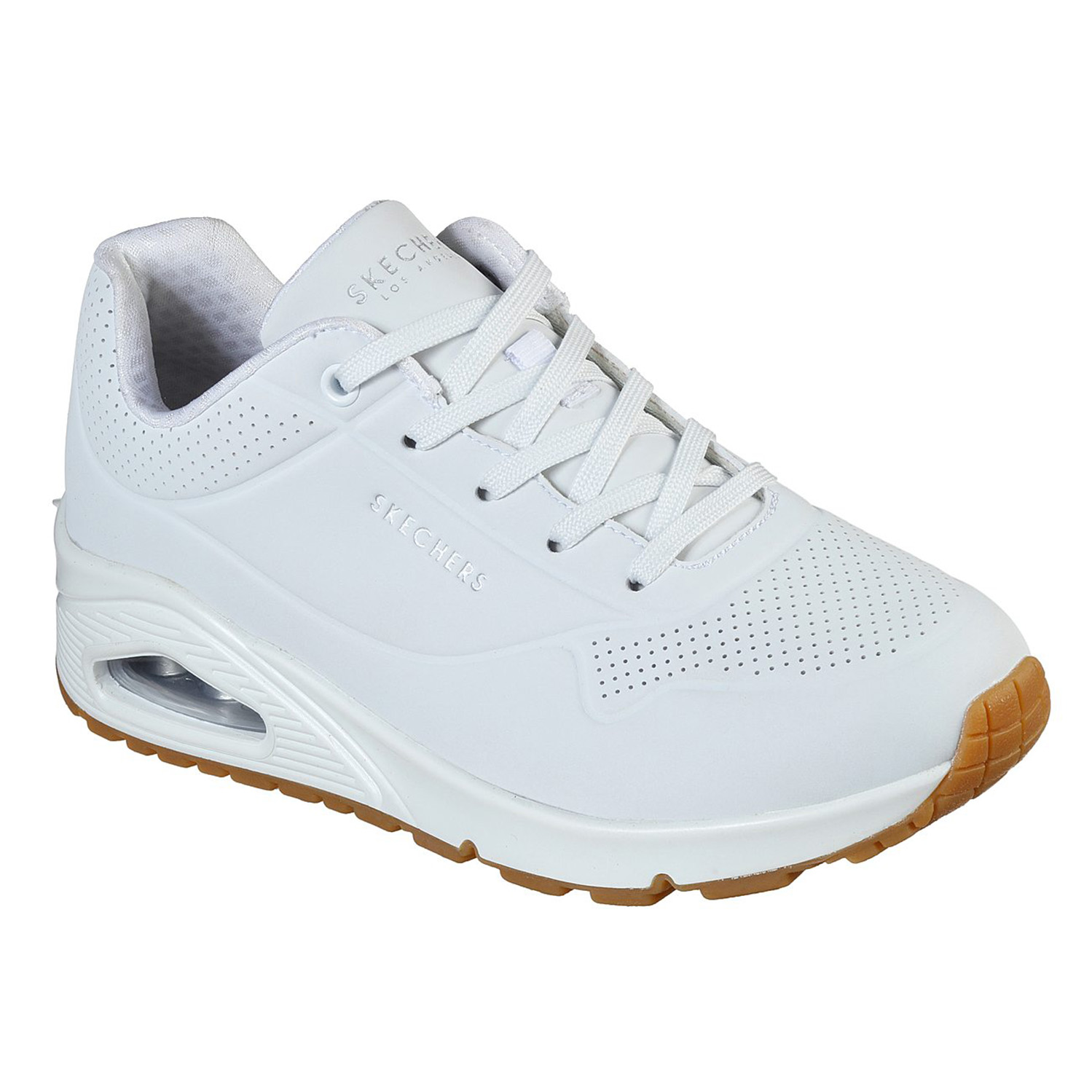 Skecher Street UNO STAND ON AIR Sneakers WIDE FIT Women weiss