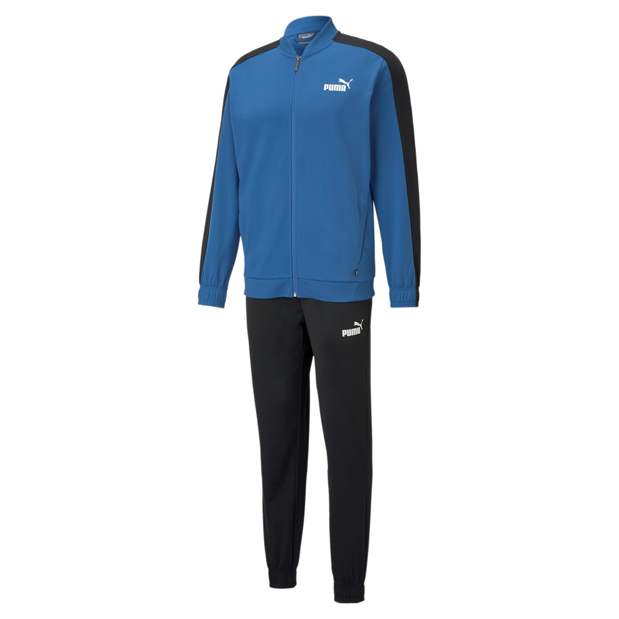 PUMA Herren Baseball Tricot Suit Trainingsanzug Jogginganzug 585843 blau