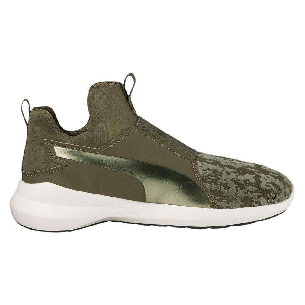Puma Damen Rebel Mid Wns VR Schuhe Sneaker Olive 363677 01
