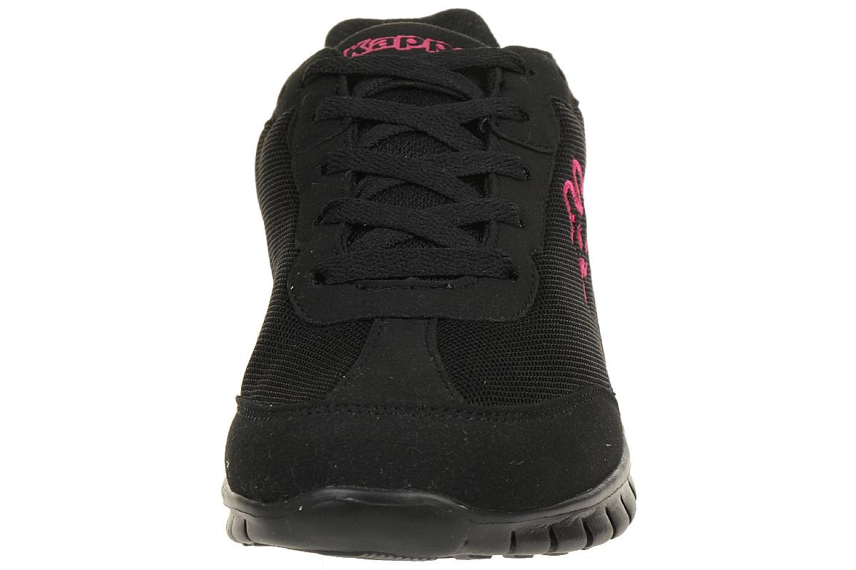 Kappa Rocket Sneaker Damen schwarz Turnschuhe Schuhe 242130/1122