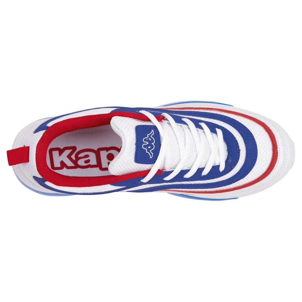 Kappa Herren Sneaker Sportschuh 242842MF Weiß / Blau