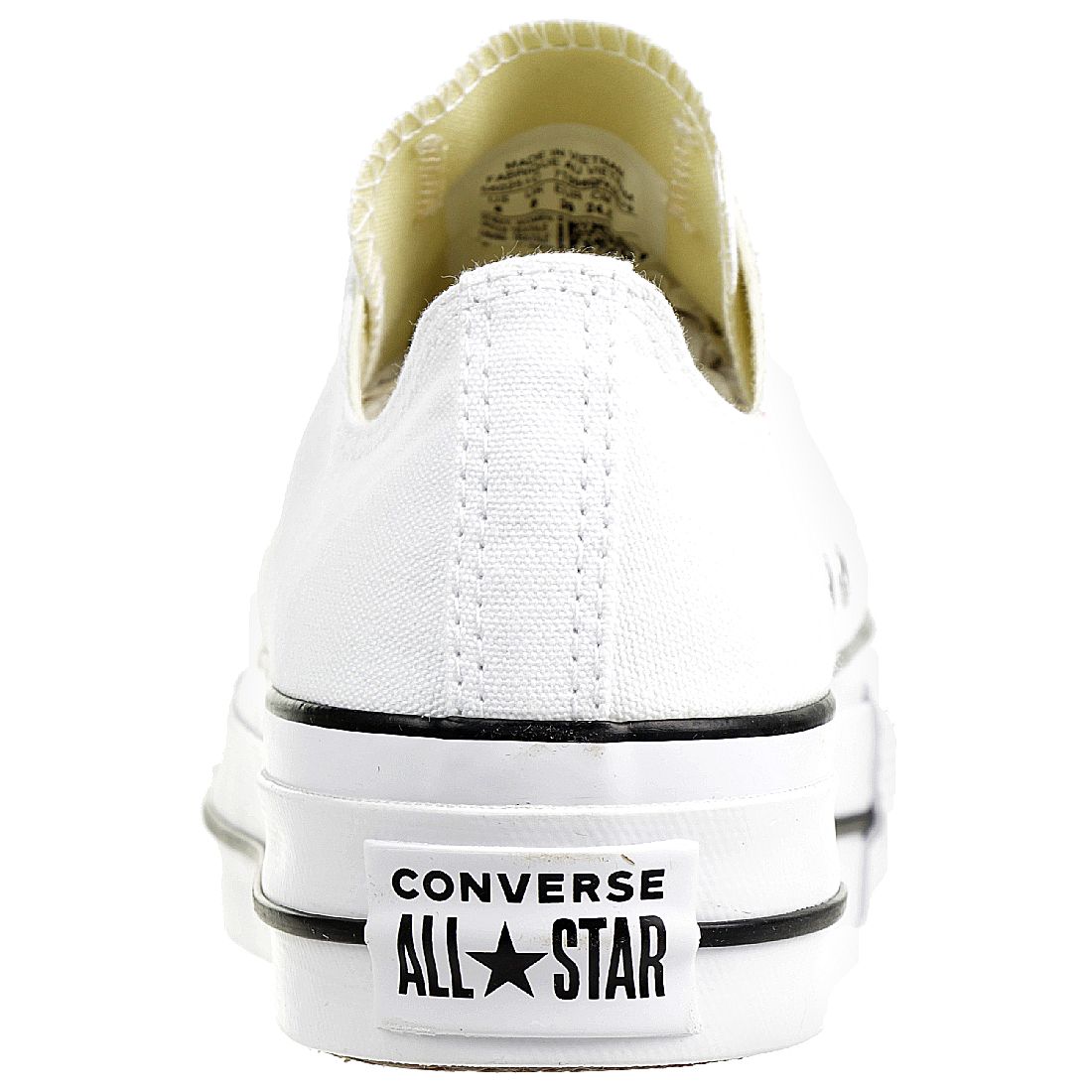 Converse C Taylor All Star LIFT OX Chuck plateau Sneaker canvas white 560251C